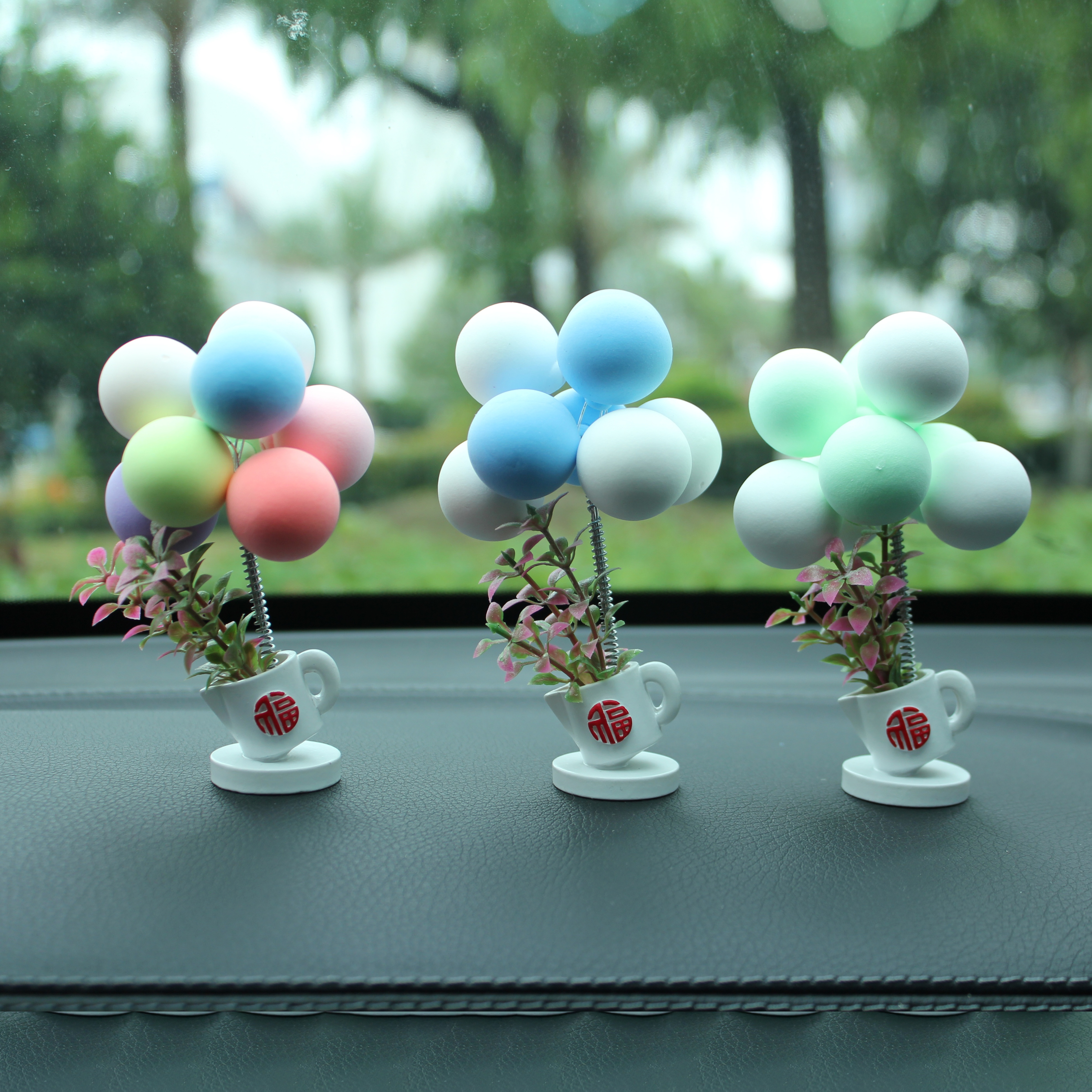 Toda la vida tazas dinero fortuna suerte resina artesanía vehículo confesiones globos decoración en stock al por mayor