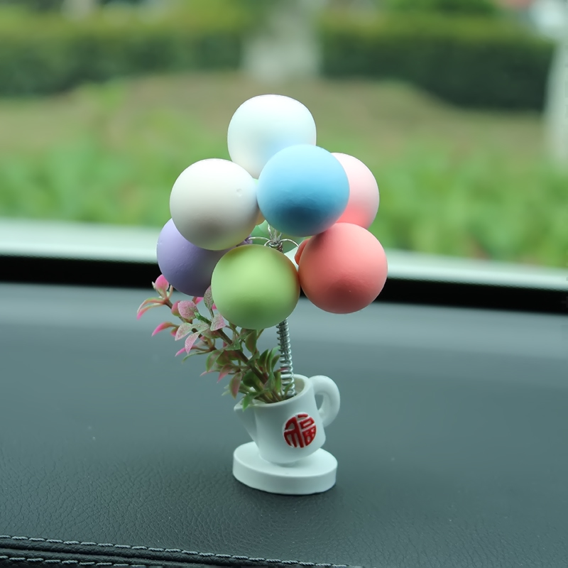 Toda la vida tazas dinero fortuna suerte resina artesanía vehículo confesiones globos decoración en stock al por mayor Application Scenario