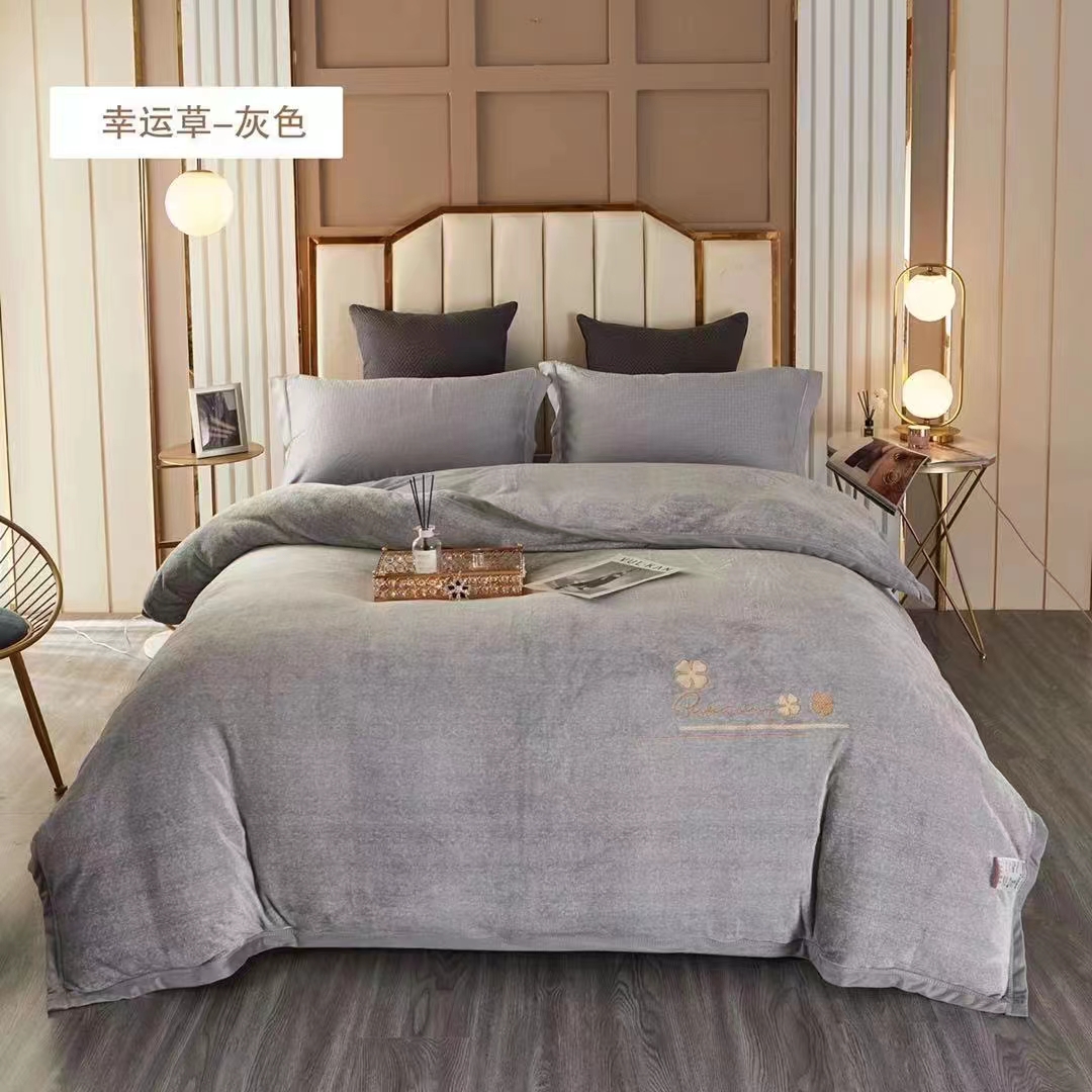 四件套/被套/床单白底实物图