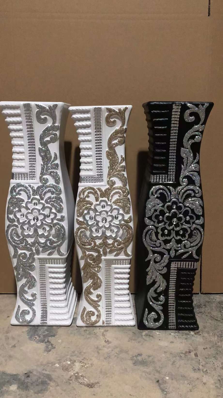 Ceramic Vase (Carved) 111 Item Picture