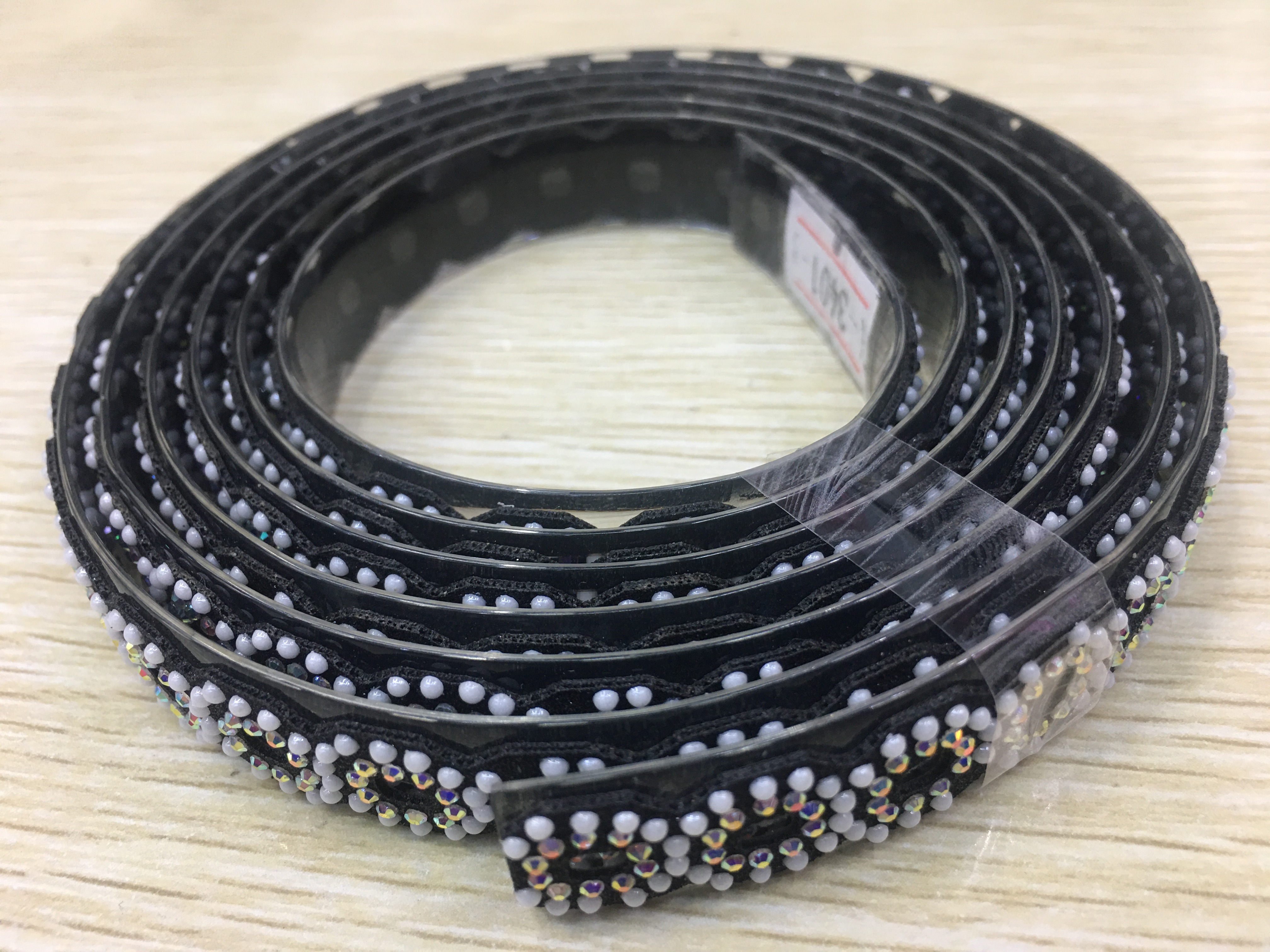 童鞋 女鞋 凉鞋用环保 耐磨PVC烫钻透明条