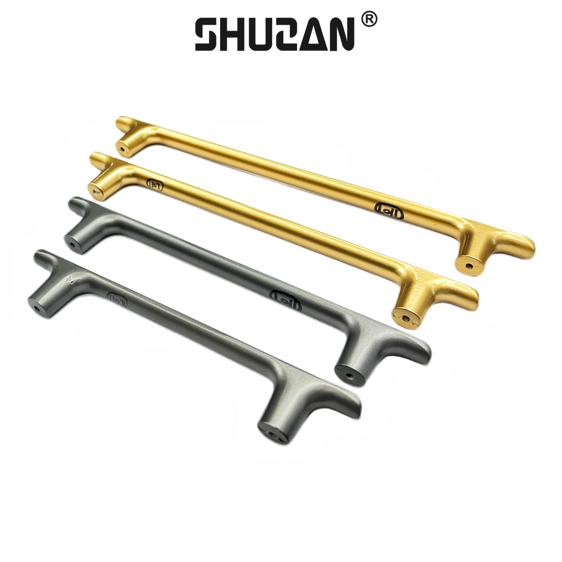 Shuzan Z brand pebble ice crack European-style cabinet door handle, household furniture door handle, door hardware accessories, cabinet handle Item Picture