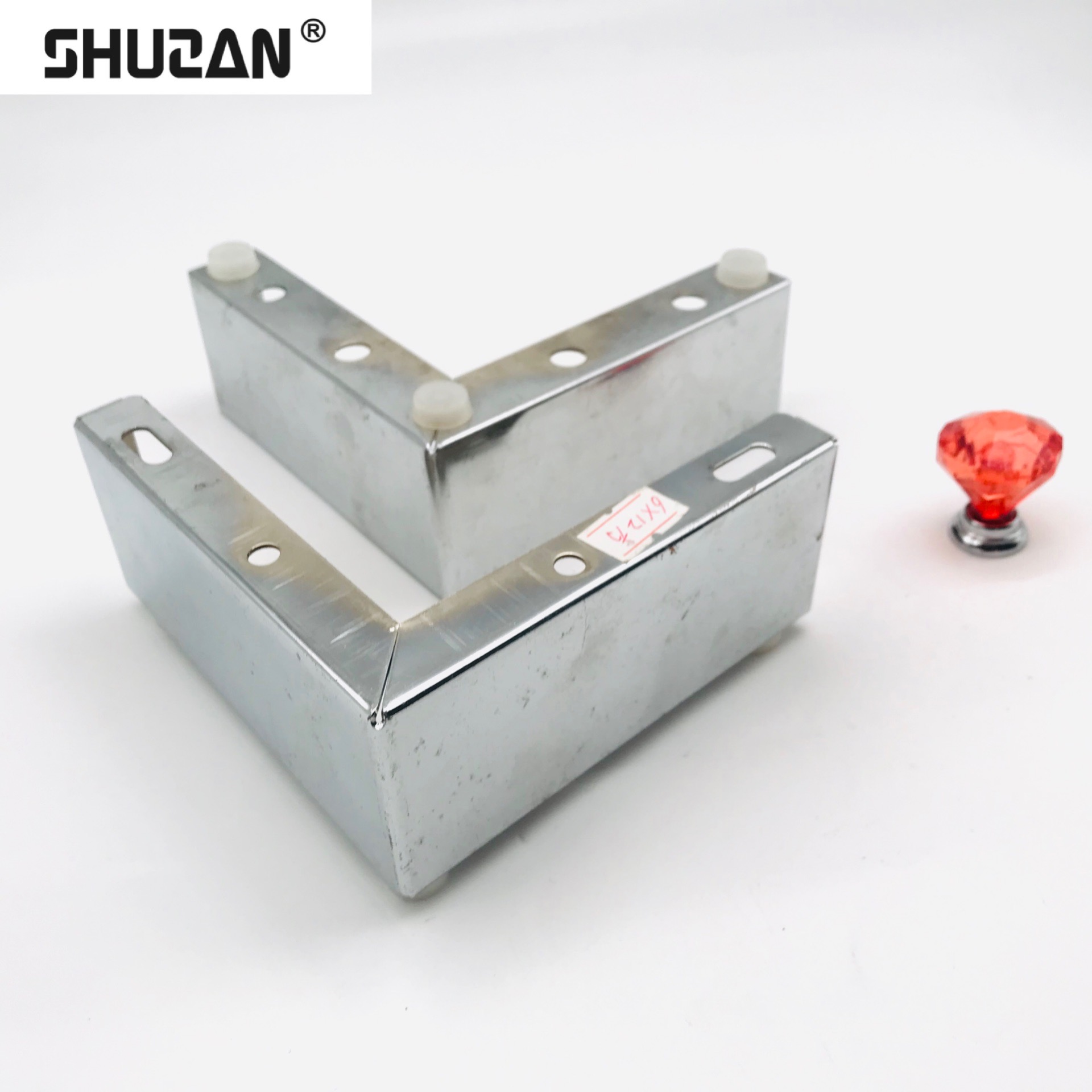 Shuzan aluminum alloy sofa legs, cabinet legs, furniture accessories, lock fastening, full-house customization, suitable acrylic solid color wheel beads Application Scenario