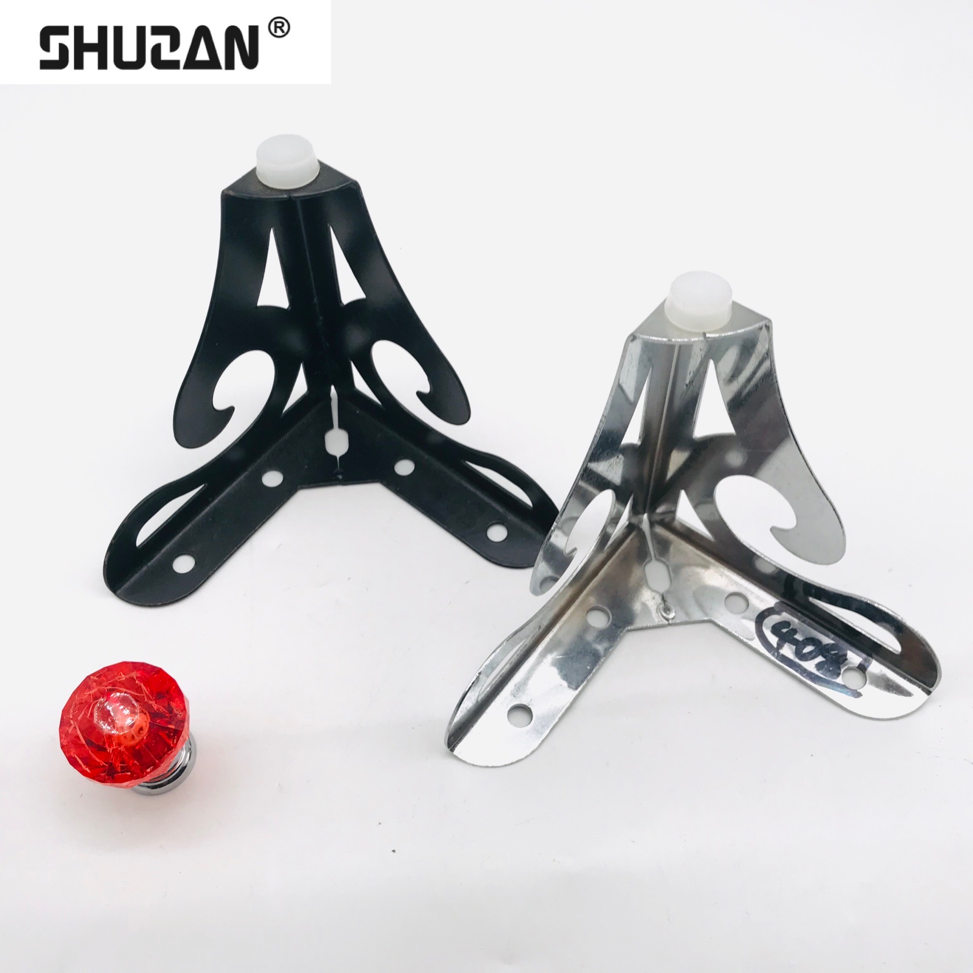 Shuzan aluminum alloy patterned sofa legs, cabinet legs, furniture support accessories, lock fastening, full-house customized special acrylic beads Application Scenario