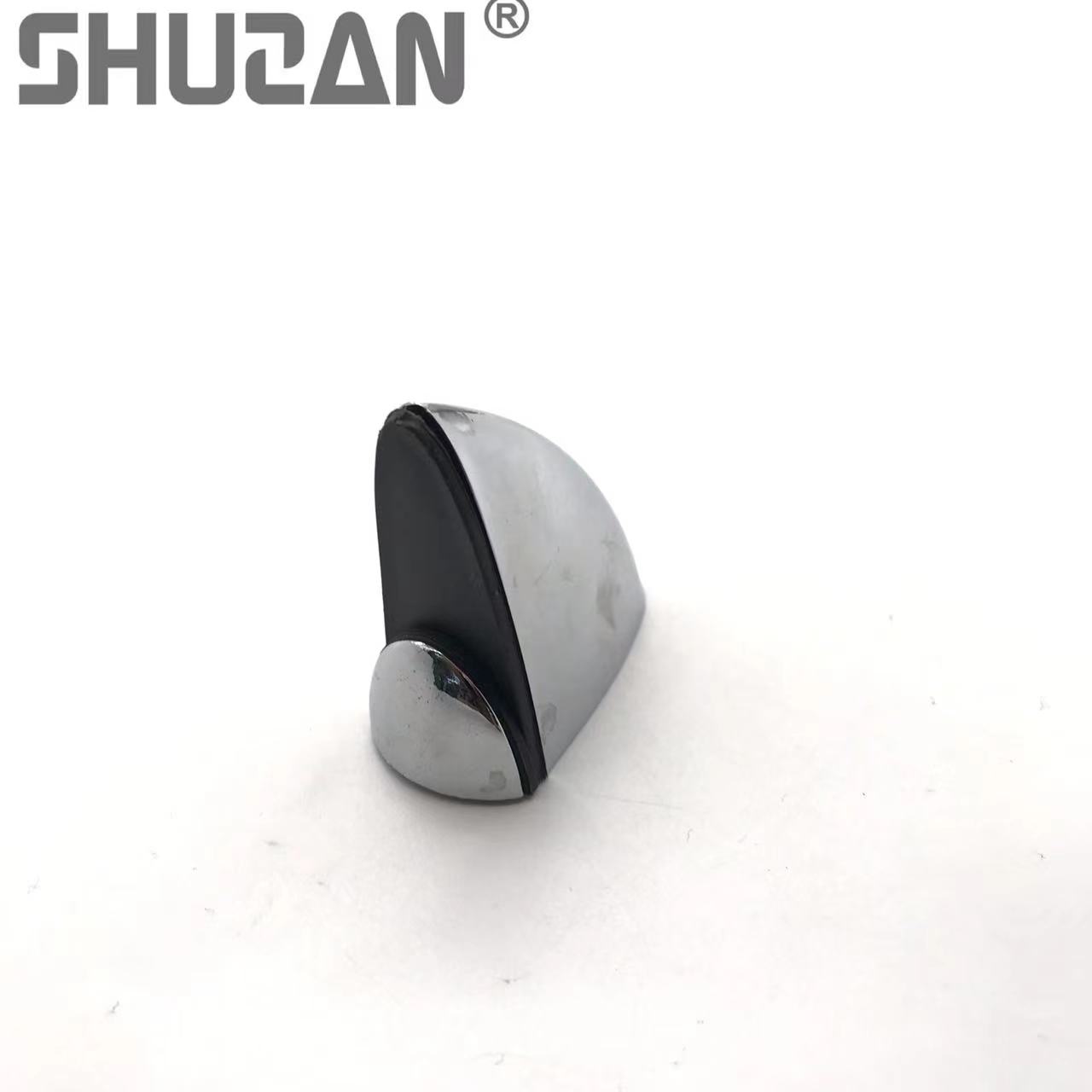 Shuzan brand door stop, door stop, home anti-collision bedroom door handle, hardware accessories, export quality, customizable anti-soil hanging door Specification image