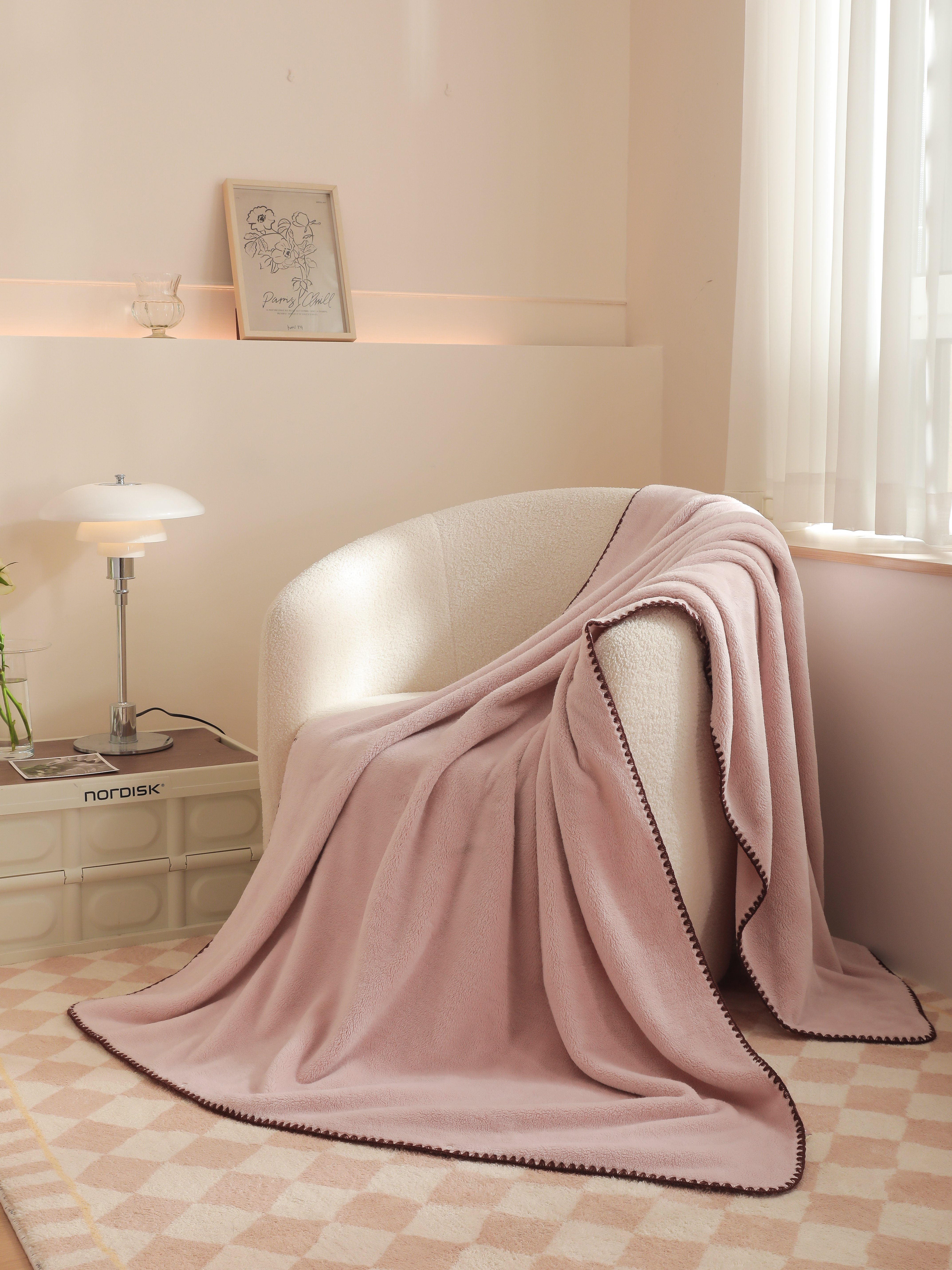 法莱绒/披肩/午休毯产品图