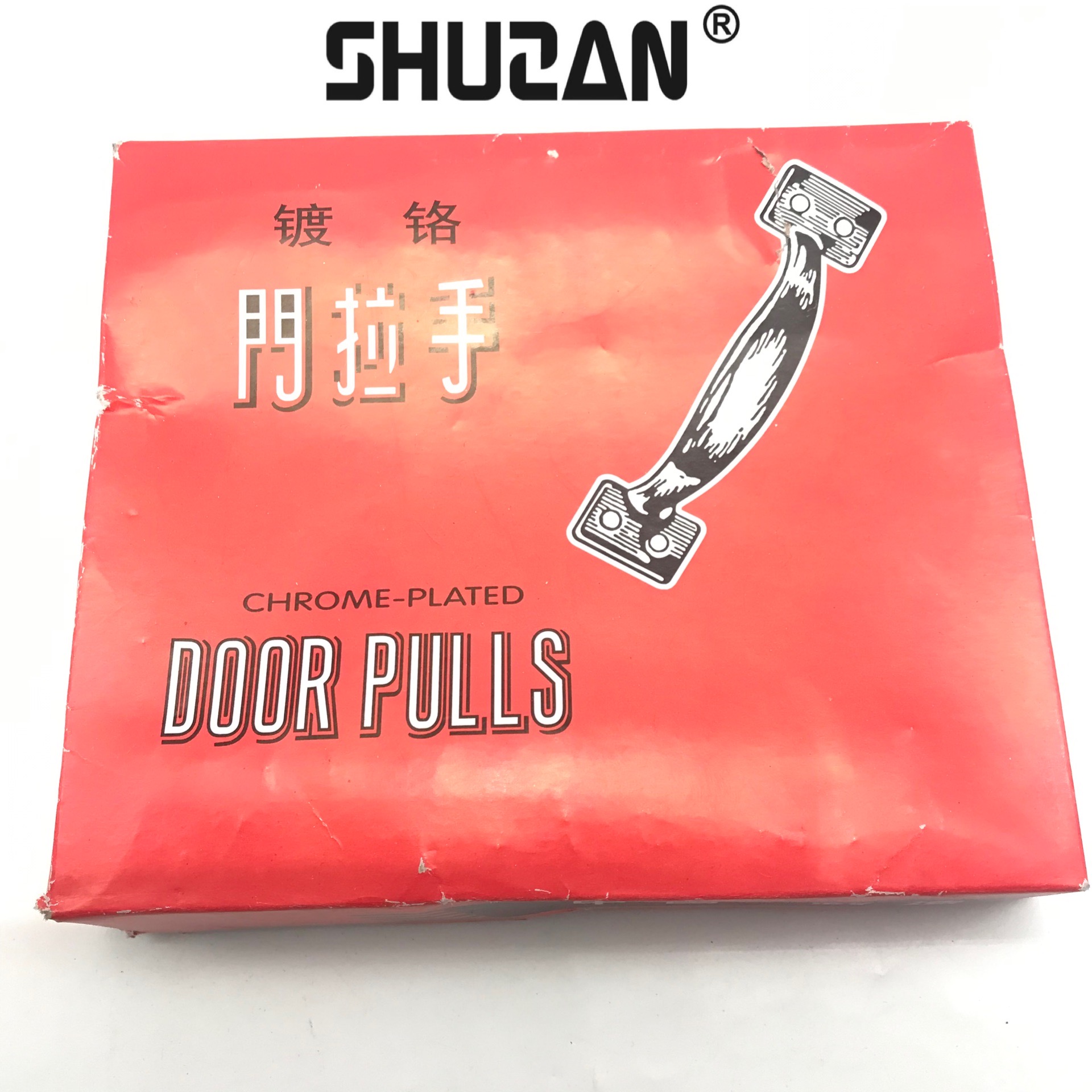 Shuzan Foreign Trade exclusive brand iron sheet handles, old-fashioned window handles, customizable door handles, door hardware accessories Item Picture
