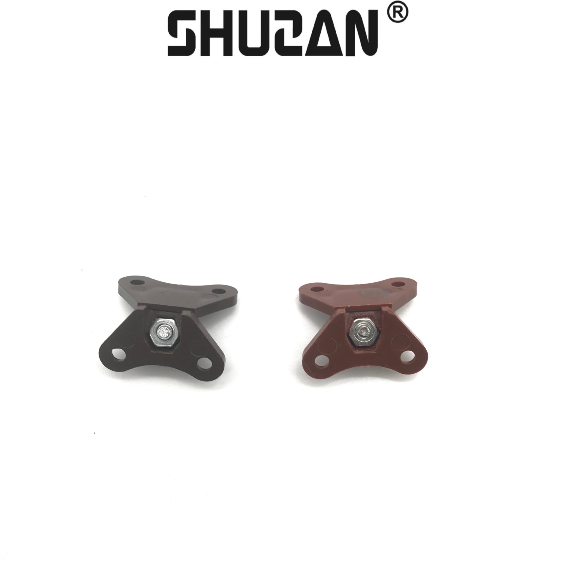 Shuzan XX brand specializes in providing high-strength and corrosion-resistant household butterfly Angle code fasteners, connectors and furniture accessories for foreign trade Specification image