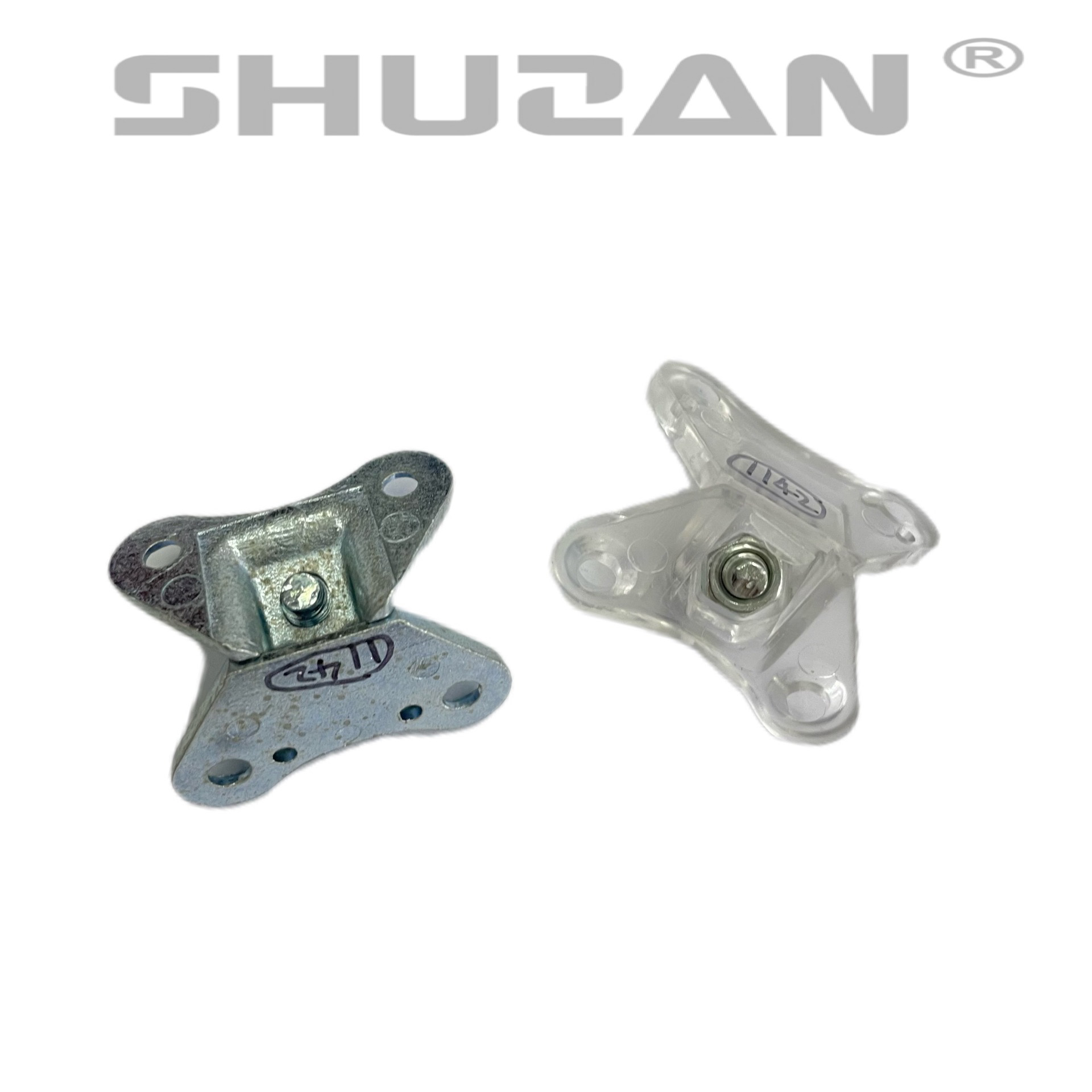 Shuzan XX brand household export butterfly Angle code fastener connection accessories, high-strength and durable right-angle hanging codes Specification image
