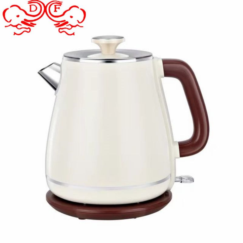 DF99186 Electric kettle, quick kettle, kettle, hotel household portable insulated kettle, kitchen and hotel supplies, stainless steel DF trading house Item Picture