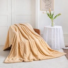 四季透气空调毯透气毛巾被盖毯办公室午睡毯