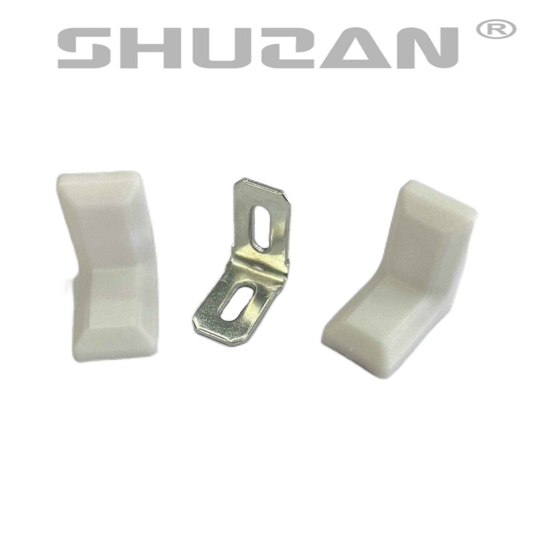 Shuzan, a high-quality brand, specializes in providing stable and durable plastic strips, iron sheets, straight Angle codes, hardware connectors, fasteners and accessories for foreign trade Specification image