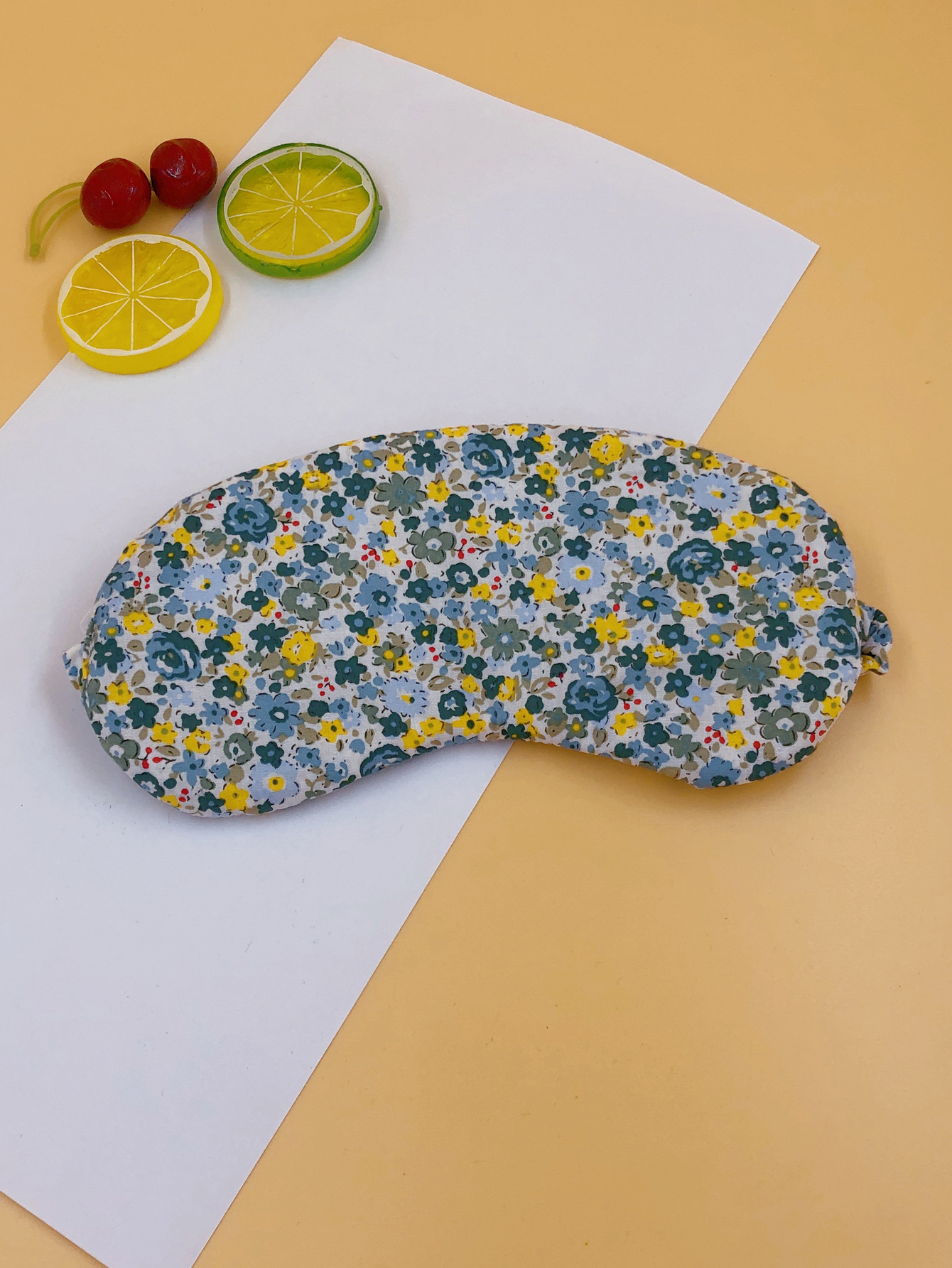 In-stock eye masks: Floral green breathable eye masks, student sleep eye masks, breathable and light-blocking embroidered eye masks, plush eye masks, soft and comfortable, suitable for both men and women. Eye masks available for customization. Factory customization, sample production based on submission, and order production are all acceptable Specification image