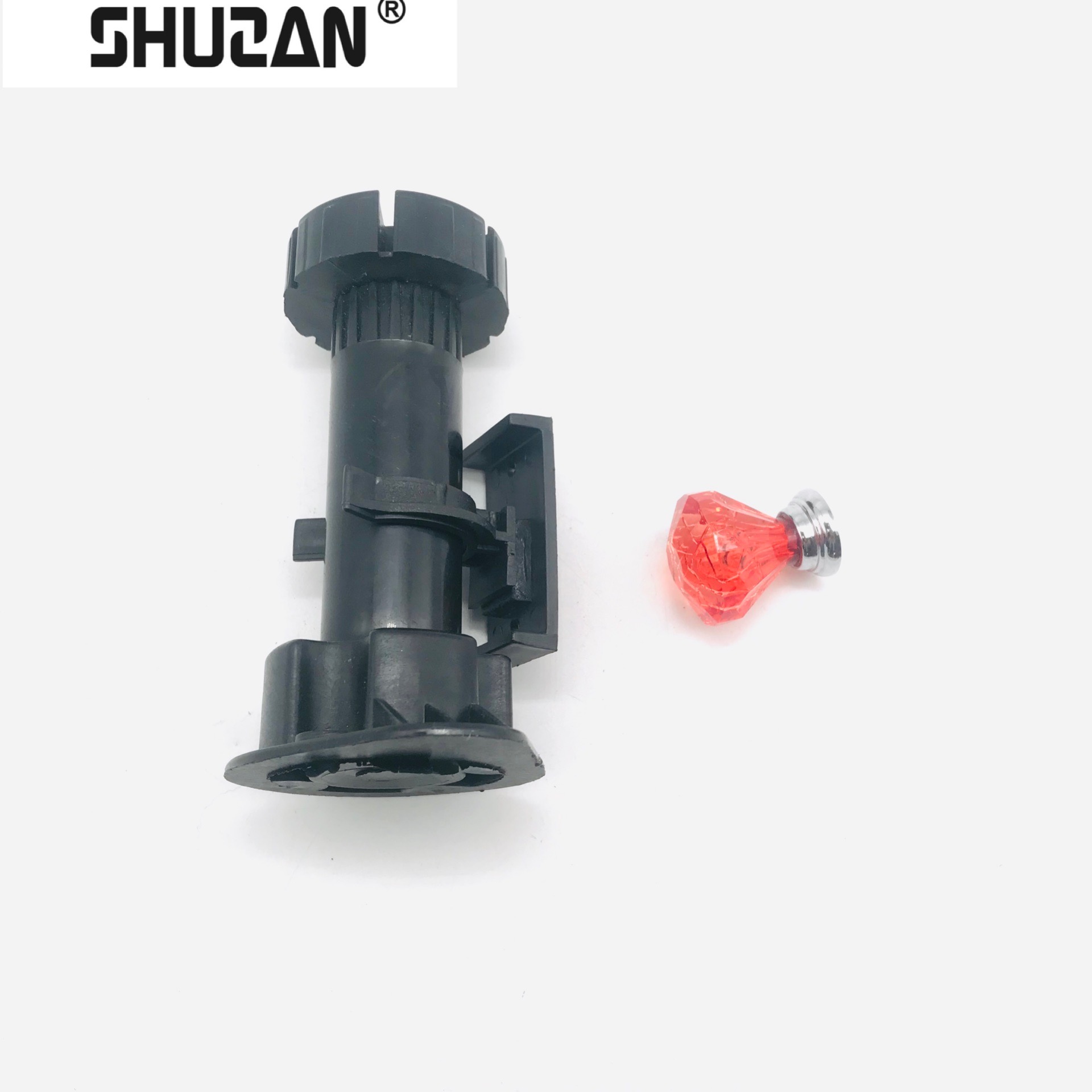 Shuzan is a well-known brand. The sofa legs, cabinet legs, adjustable support feet, furniture accessories are custom-made for the whole house. The lock fasteners are firm and practical details Picture
