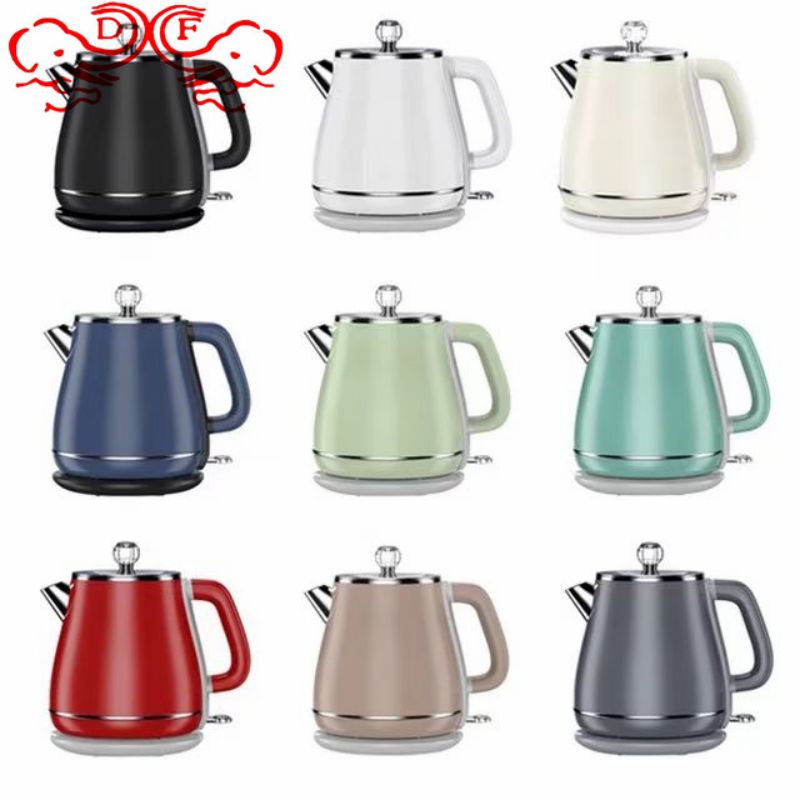 DF99186 Electric kettle, quick kettle, kettle, hotel household portable insulated kettle, kitchen and hotel supplies, stainless steel DF trading house details Picture