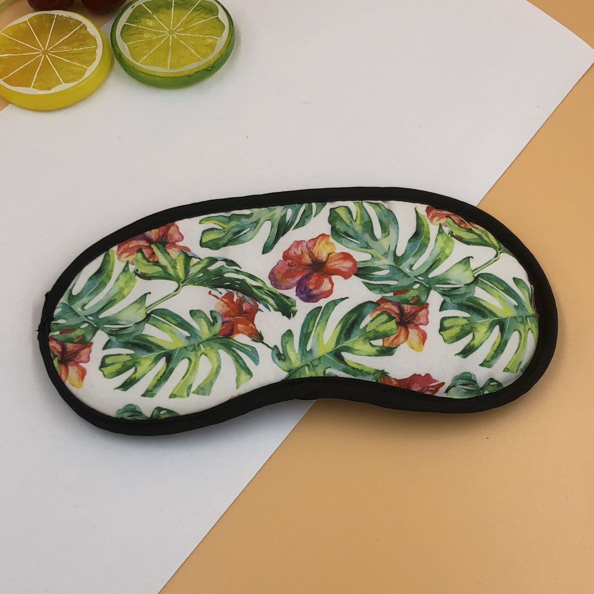 Ready-made eye masks for flowers, trees, students, sleep, breathable and light-blocking, embroidered eye masks, plush eye masks, soft and comfortable, suitable for both men and women, eye masks available for customization. Factory customization, sample production based on submission, and order production are all acceptable