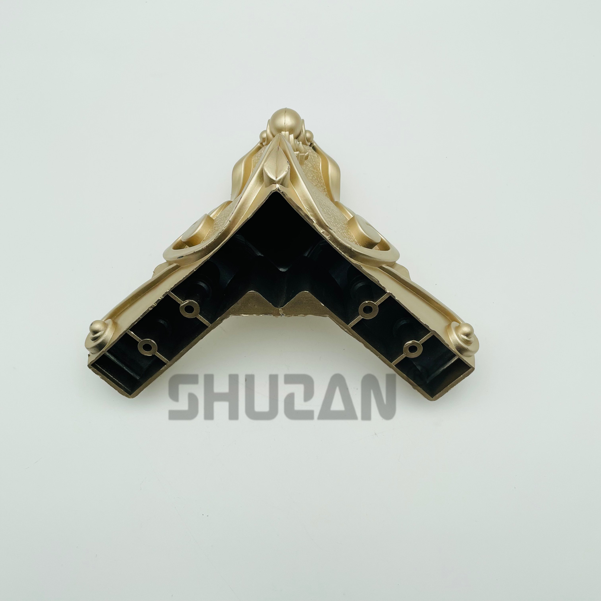 Shuzan well-known brand furniture accessories, universal hardware cabinet legs and table legs, stable support model B202, customized model 003 Specification image