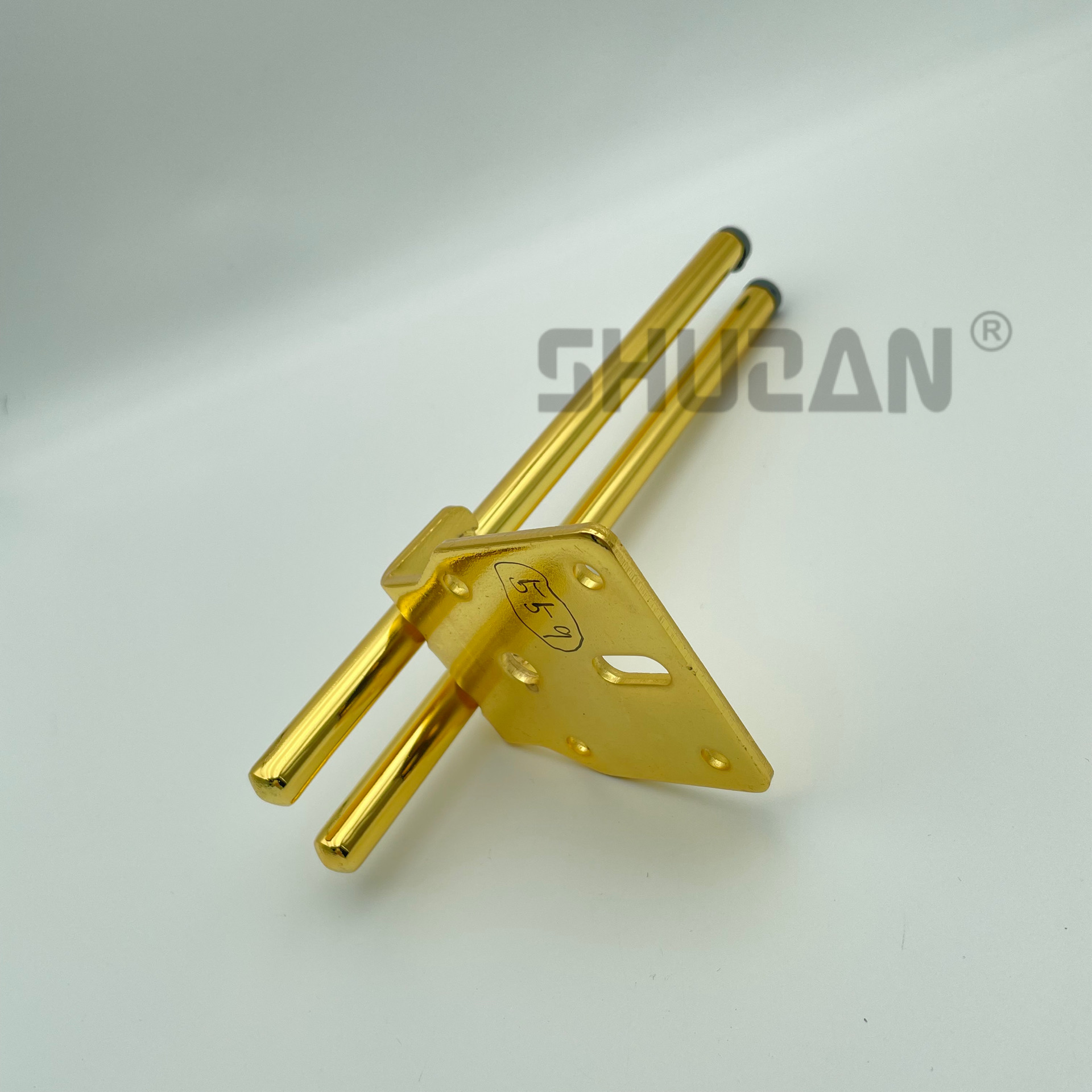 Shuzan whole-house Customization brand hardware accessories sofa legs, cabinet legs, lock fastening, table legs design, acrylic solid color wheel beads, applicable model X3003 003 details Picture