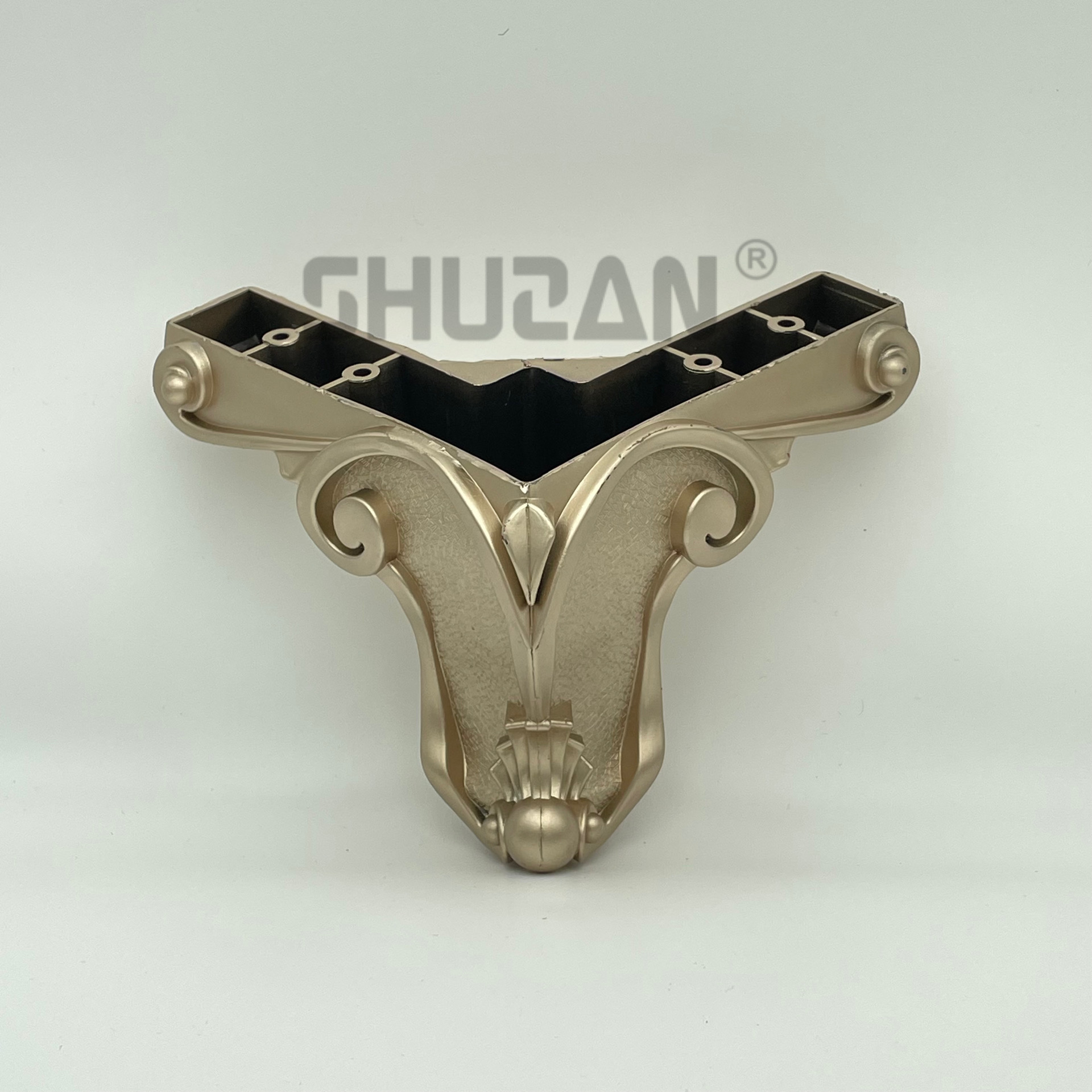 Shuzan well-known brand furniture accessories, universal hardware cabinet legs and table legs, stable support model B202, customized model 003