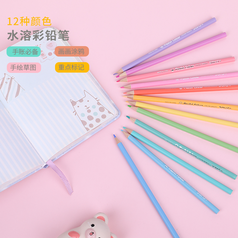 weibo Weibo Wood Oil 12-color lead Little Rabbit Children's Art Drawing, Drawing, Doodling, Advanced coloring Application Scenario