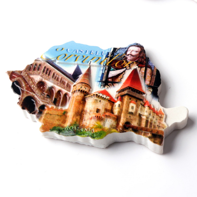 树脂冰箱贴/景点冰箱贴/旅游纪念品白底实物图