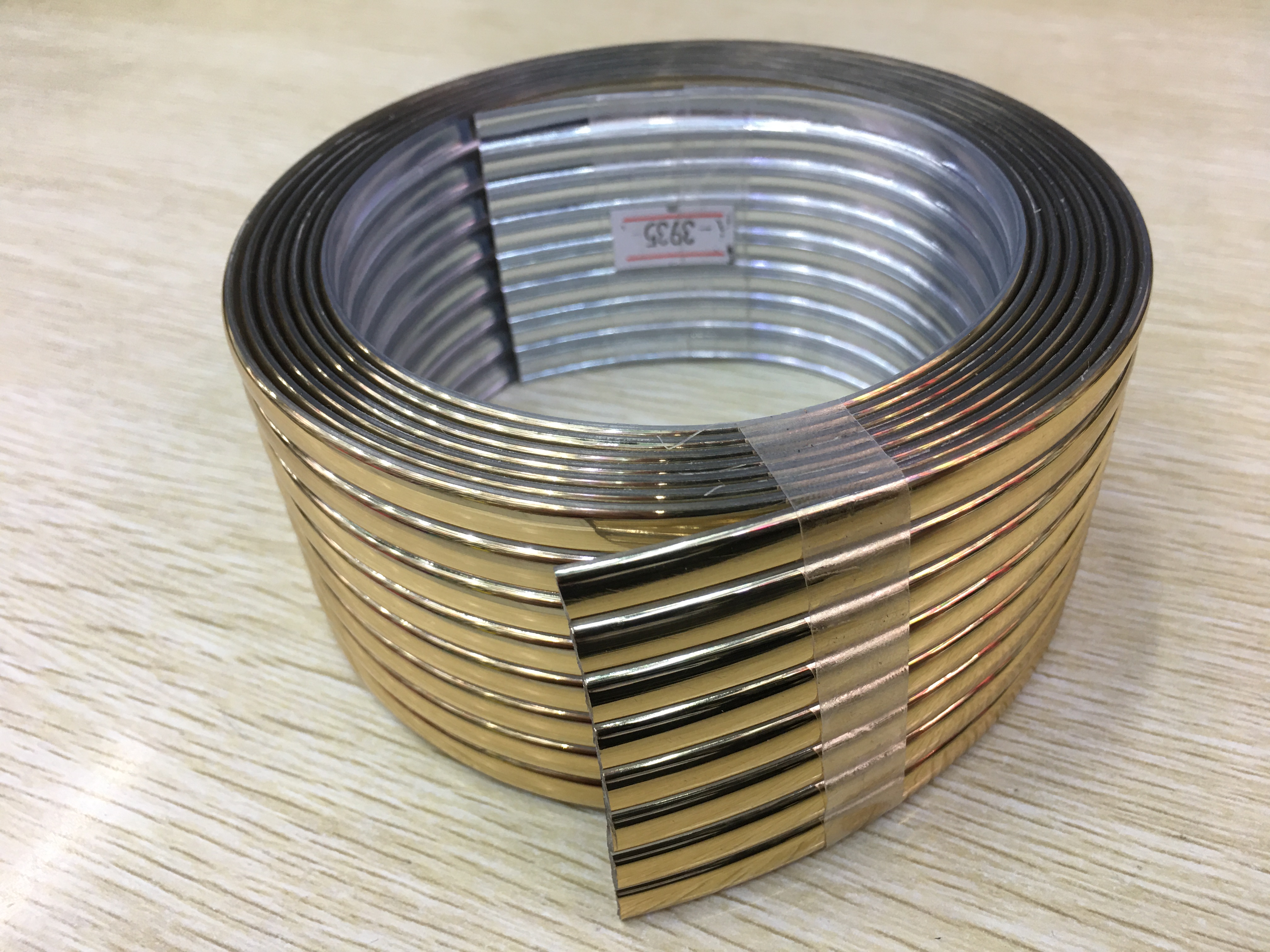 厂家批量优惠供应 鞋辅件 PVC多排鞋面装饰条/PVC裱贴条#鞋包pvc哑光条