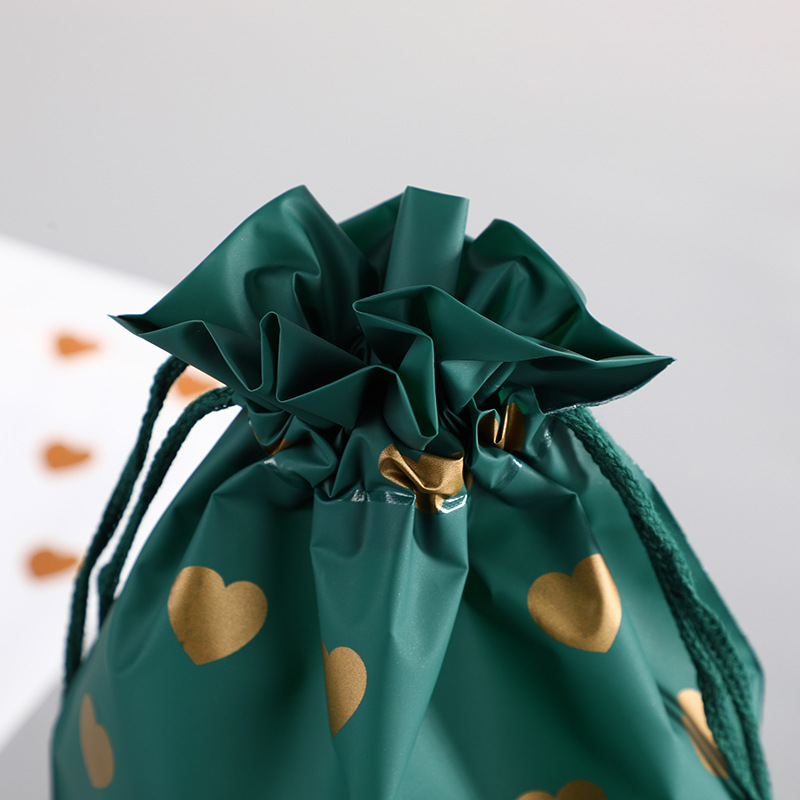 拉绳袋/拉绳袋/束口袋白底实物图