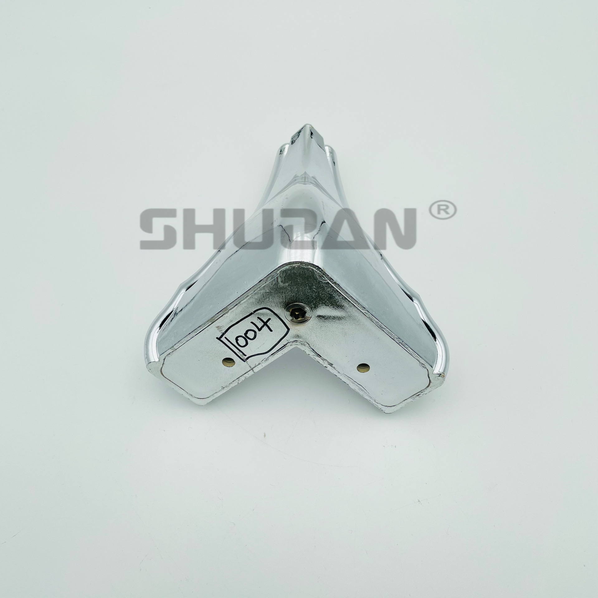 The well-known brand of Shuzan, C-shaped silver universal hardware plastic cabinet legs, household table legs, anti-slip and lightweight model Z300 003 details Picture