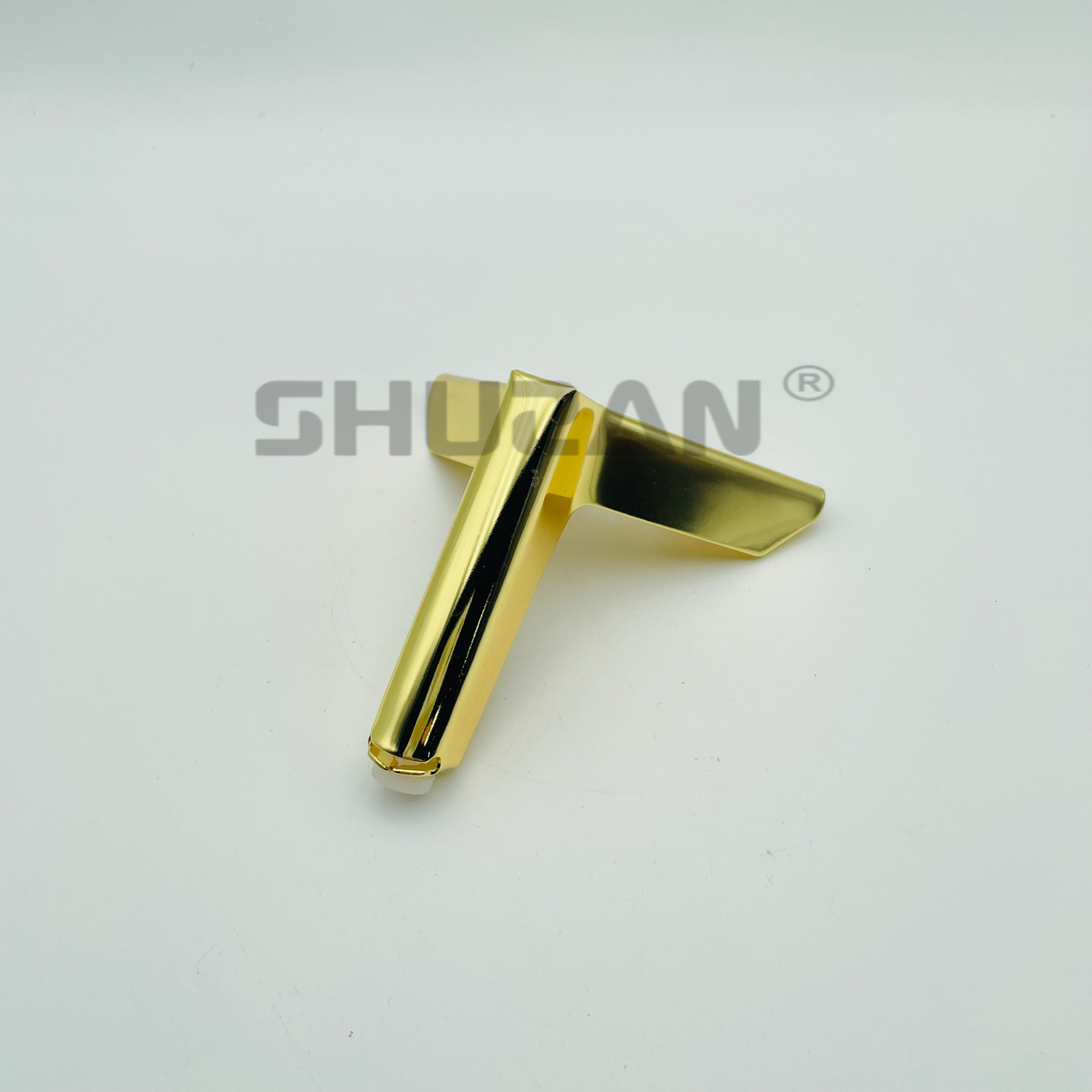 Shuzan high-quality brand A-shaped triangular universal hardware cabinet legs and household table legs are stable and heavy-duty, model X100 003 details Picture