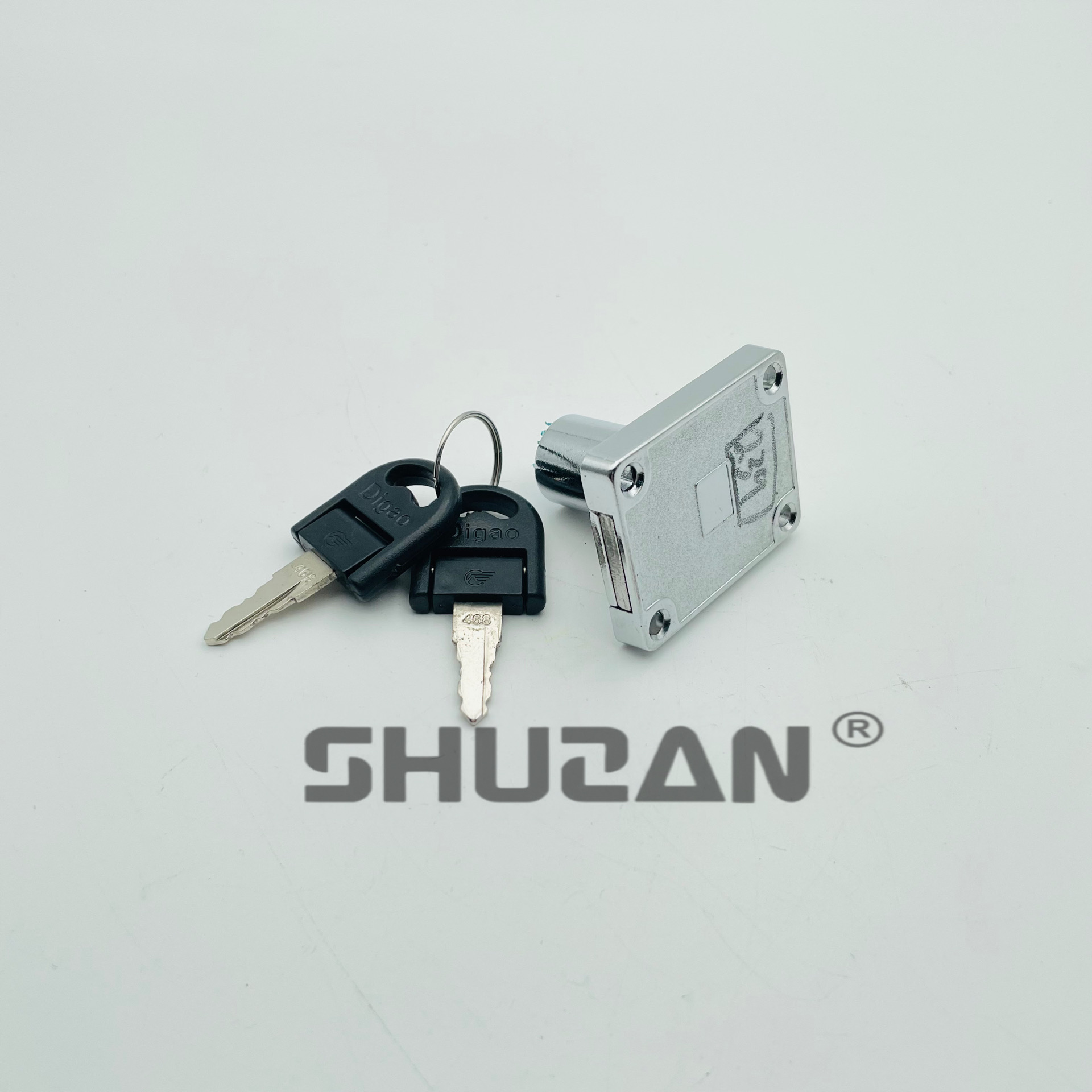 Shuzan brand zinc alloy drawer lock hardware accessories, high safety performance, suitable for home and office use, anti-picking design, complete model range 003