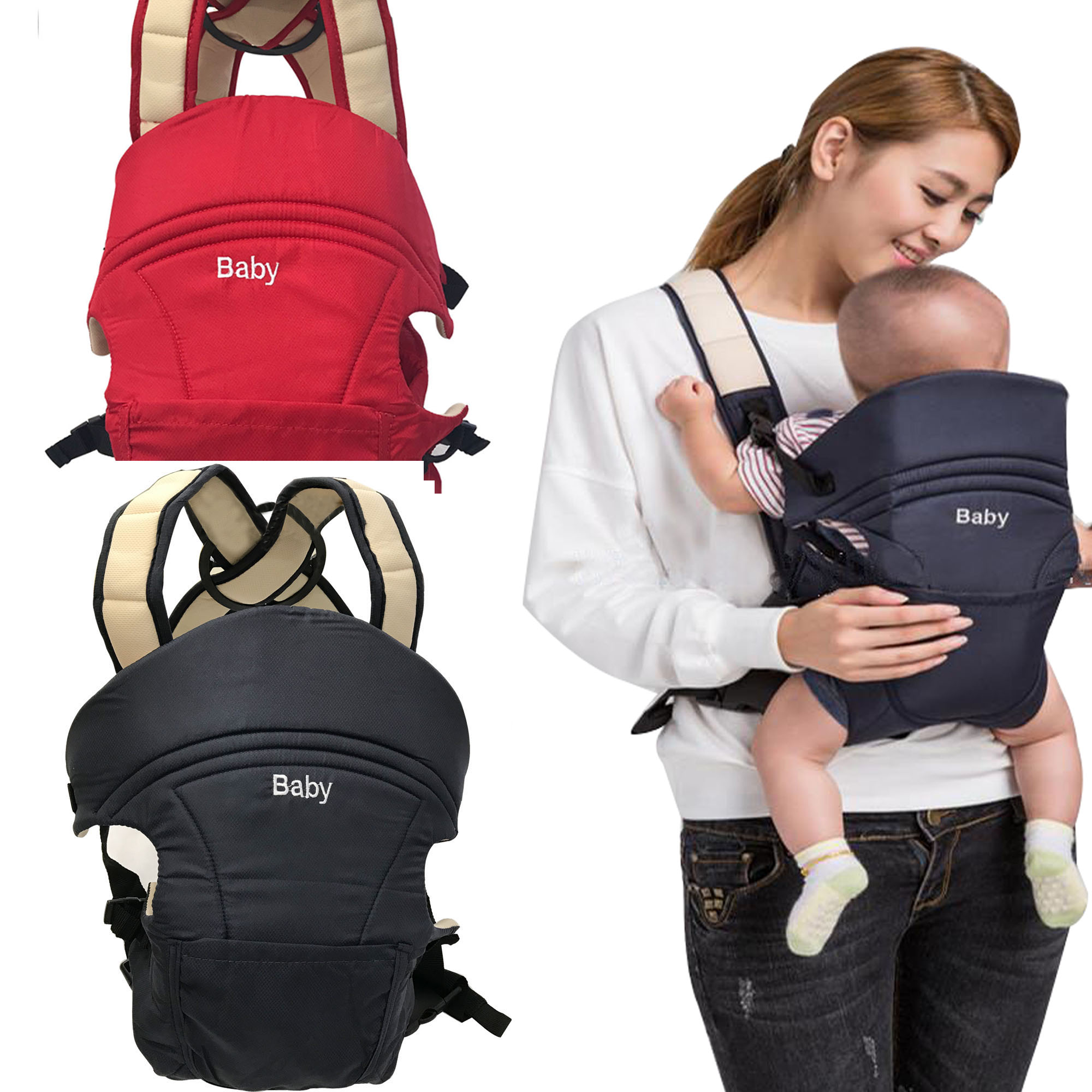 Spring Lady婴儿背带 多功能舒适透气背婴带婴儿背带腰凳婴儿用品图