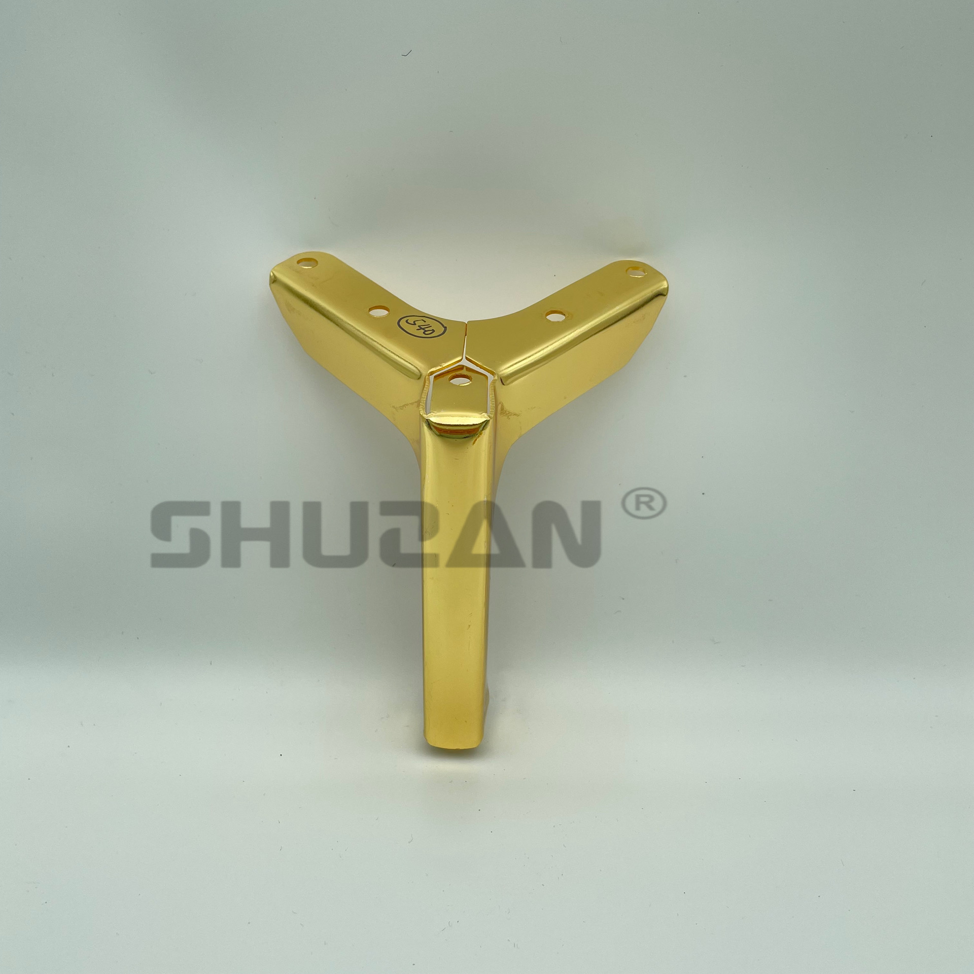 Shuzan high-quality brand A-shaped triangular universal hardware cabinet legs and household table legs are stable and heavy-duty, model X100 003
