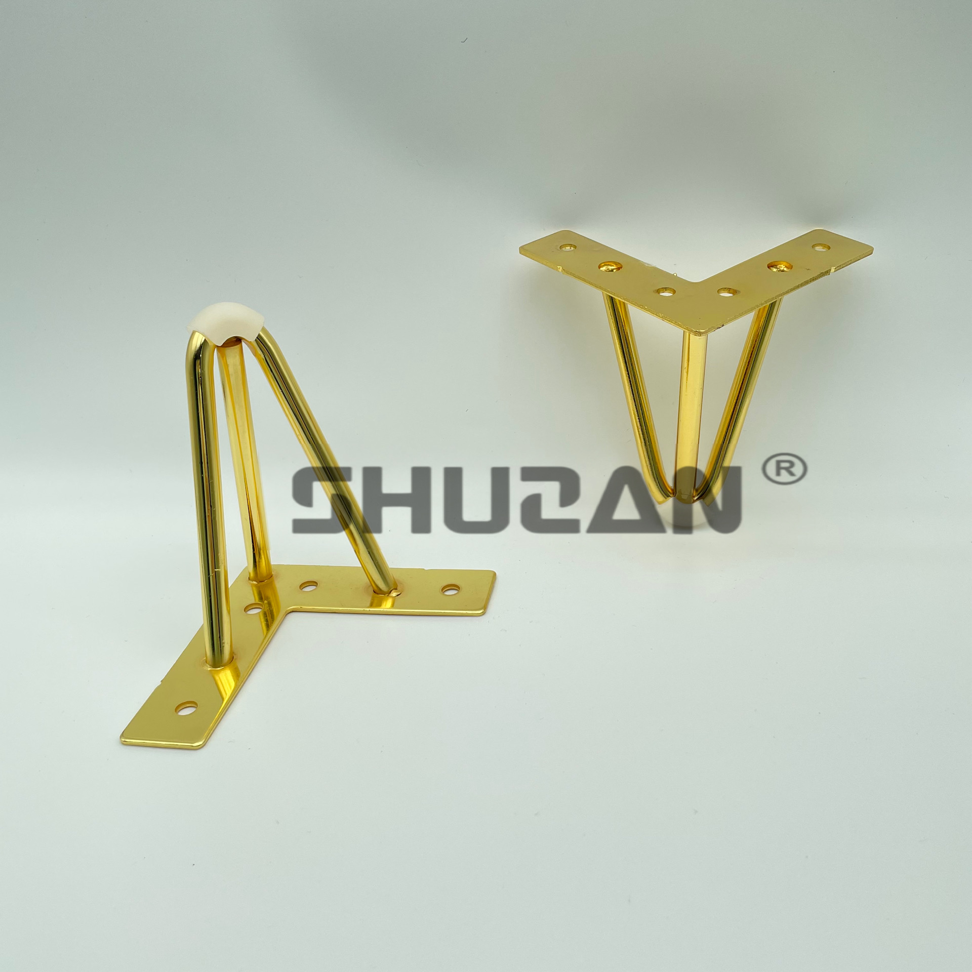 Shuzan marca bien conocida herramientas de hardware pies de gabinete pies de mesa tipo universal otros accesorios de hardware general antideslizante sólido soporte de carga fuerte T2002 003