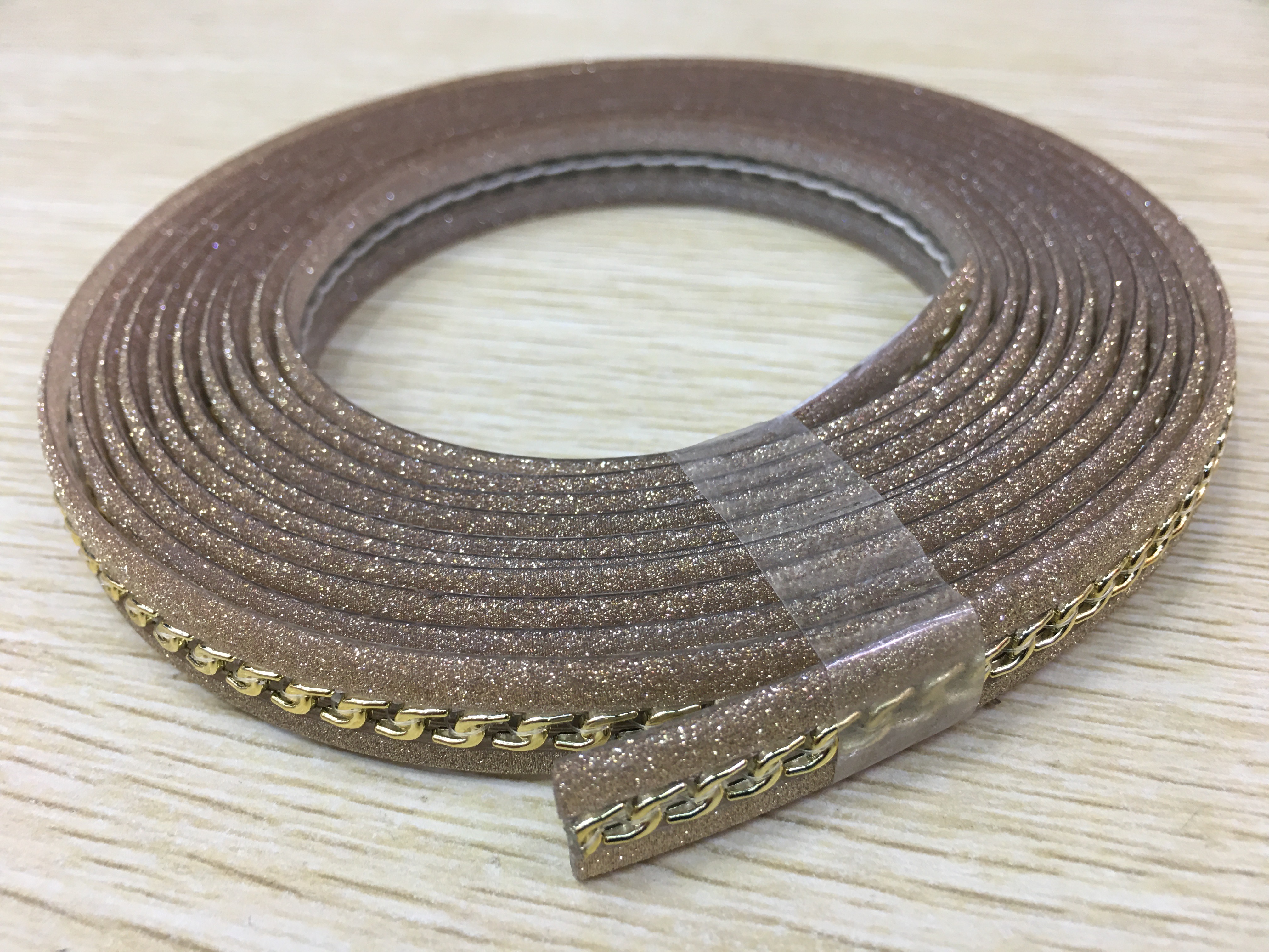 供应针车链条七彩满天星 外贴满天星 PVC亮晶晶直供#女鞋爆款配件