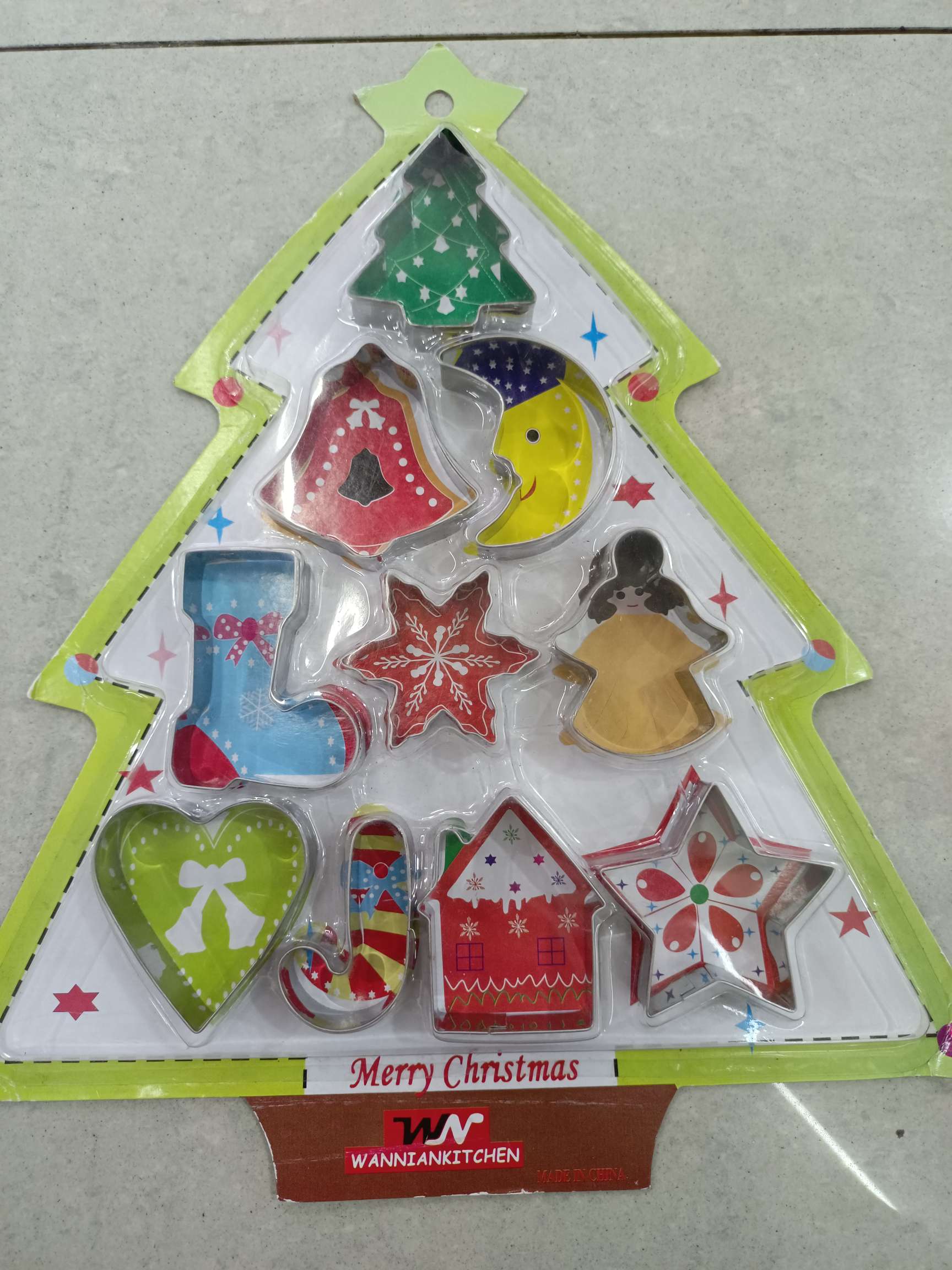 厂家不锈钢圣诞节曲奇饼干模套装饼干模具套装烘焙工具用品