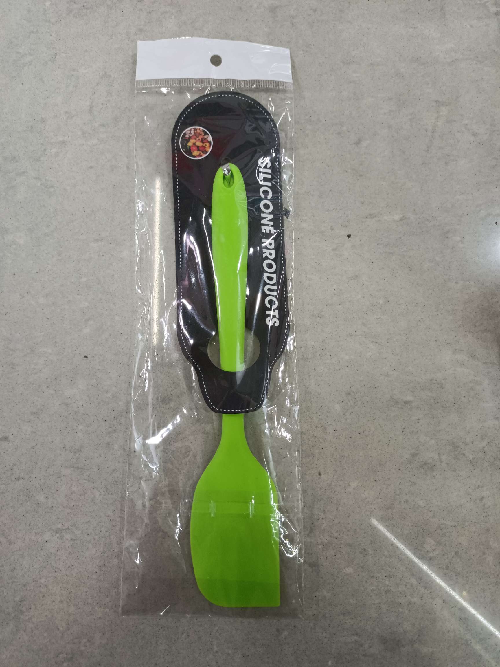 全包一体式手柄硅胶刮刀带铲勺  硅胶油刷 蛋糕烘焙 烘焙工具详情图2
