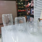 无把手双层杯多规格高硼硅玻璃耐热河北工厂直销批发