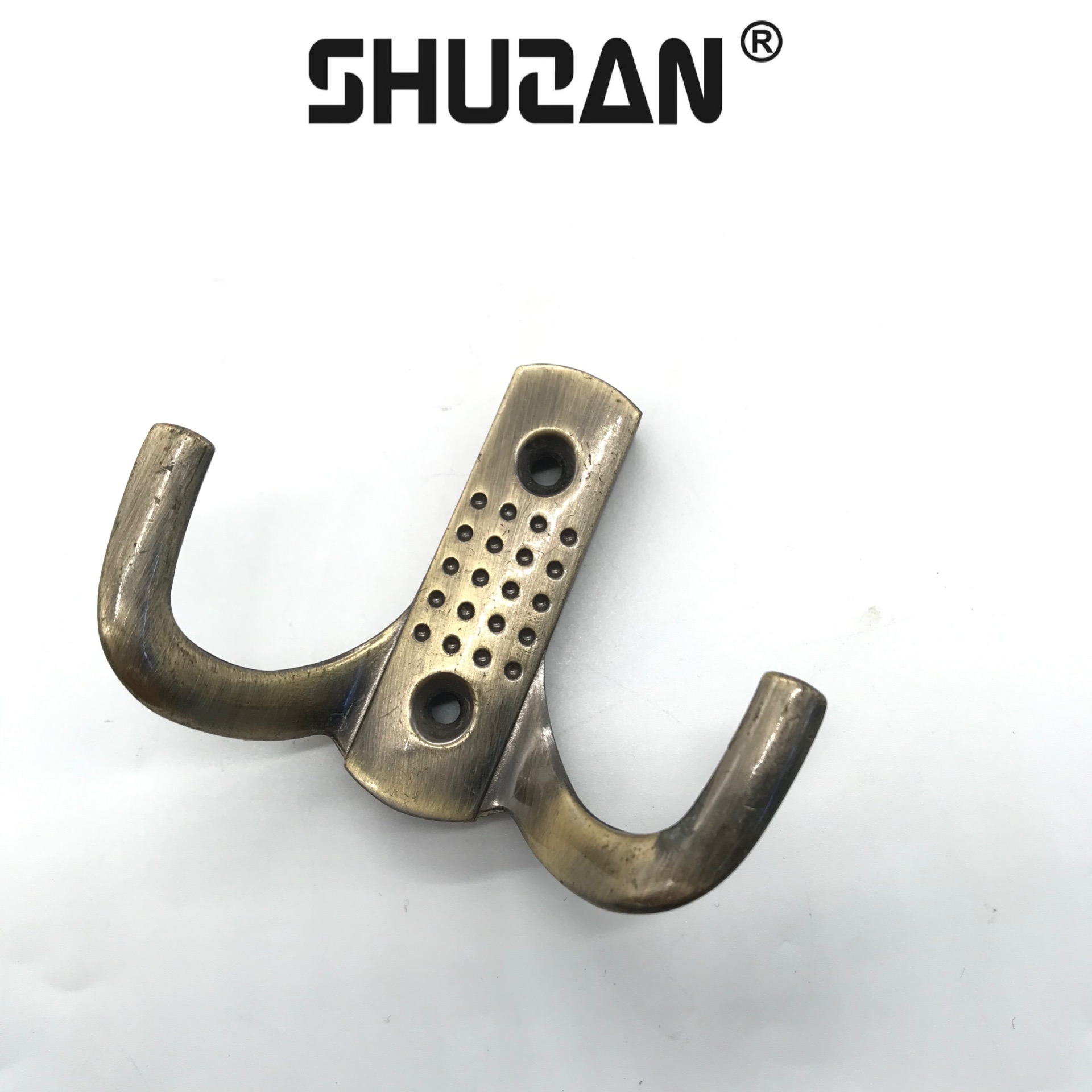 专供外贸 家用门后衣钩 挂钩 双钩 家具五金配件