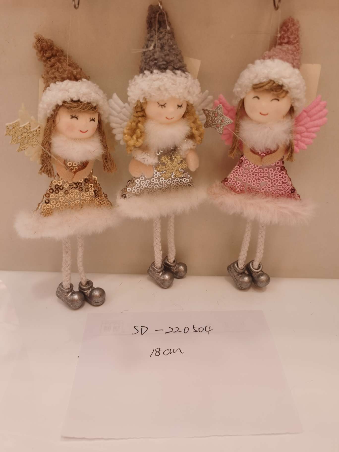 The source factory supplies Christmas decorations, Christmas pendants and Christmas dolls Specification image