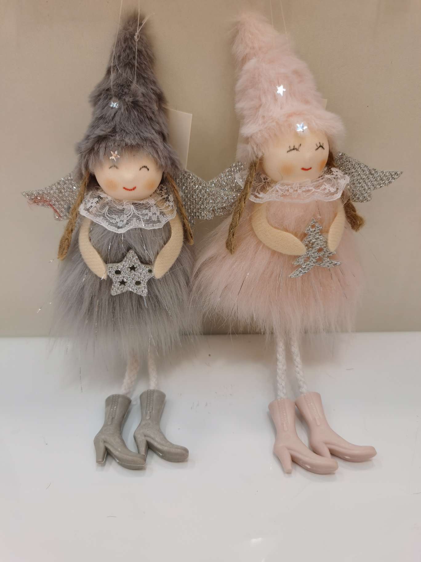 源头工厂供应圣诞天使，圣诞挂件，圣诞装饰品