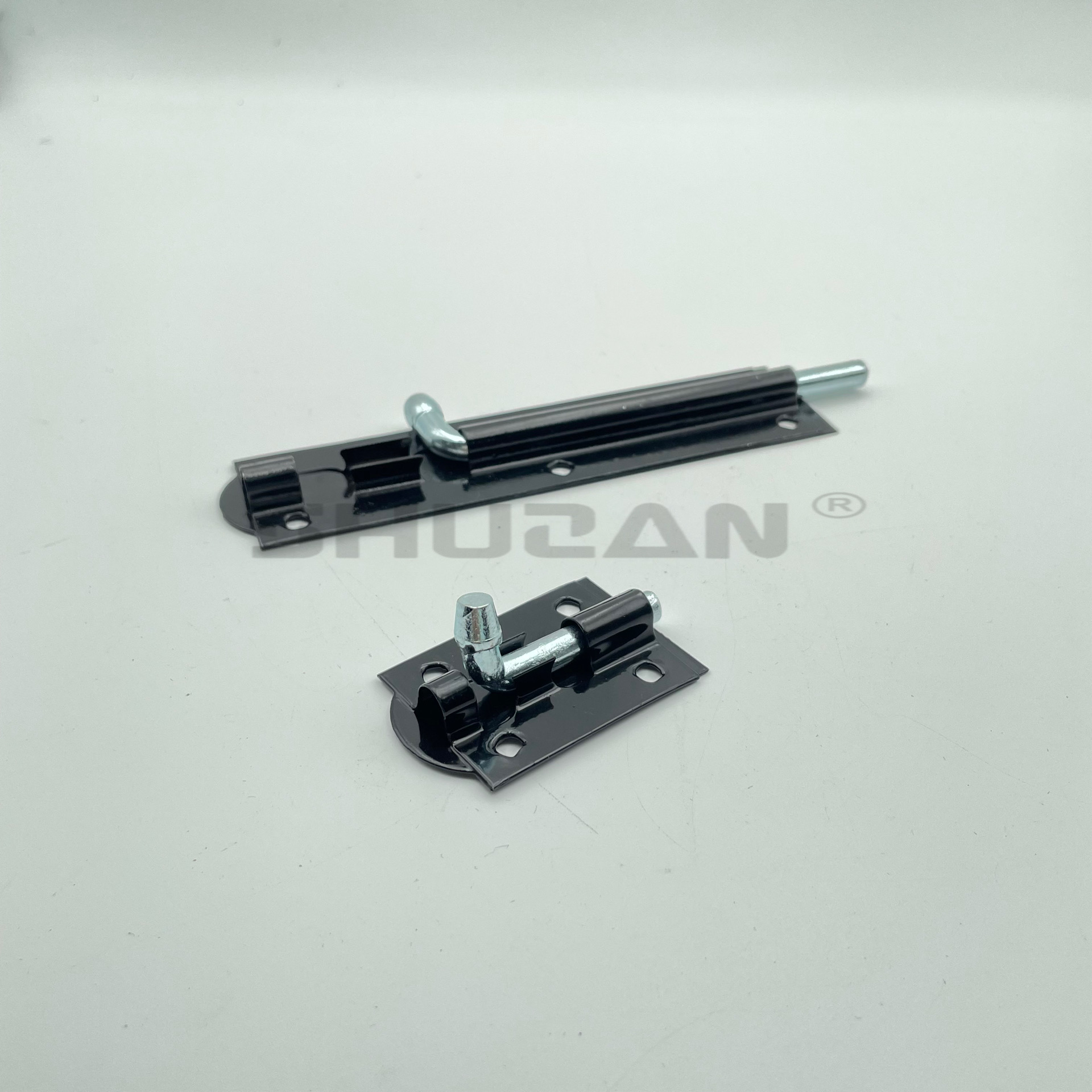Shuzan, a well-known brand of hardware accessories, offers a full range of pin door bolts for household furniture. The universal safety and stability model is B2 003 details Picture