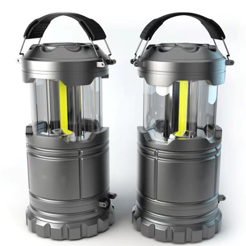 Battery-powered COB horse lamp, outdoor camping lighting lamp, telescopic lighting portable lamp Application Scenario