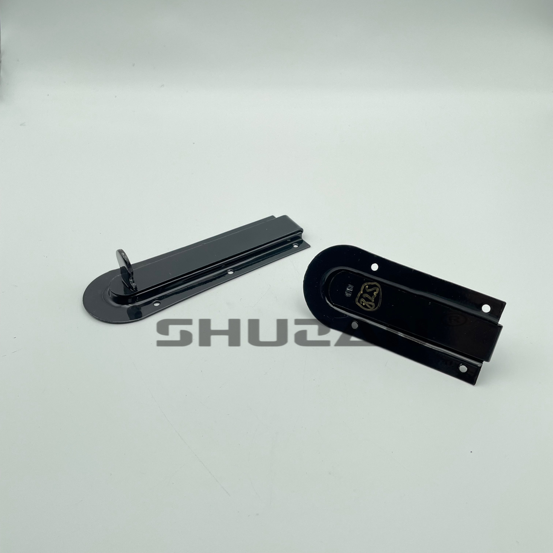 Shuzan Premium Brand A black door bolt latch hardware accessories, universal high-strength and durable, essential for furniture Model X100 002 Application Scenario