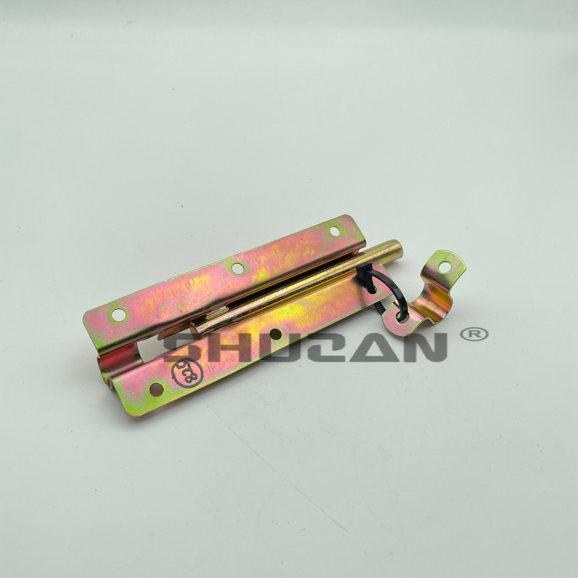 Shuzan Color Zinc Alloy Door Bolt and Latch Hardware Accessories Set, high-quality brand household furniture reinforcement and rust prevention model C3 003 details Picture