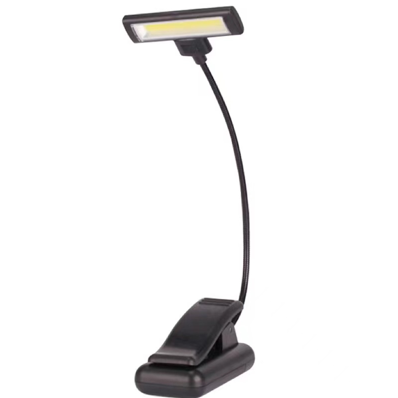 COB high-brightness clamping lamp 360-degree adjustable desk lamp, book clamping lamp, lazy reading lamp, book clamping lamp gift customization Application Scenario