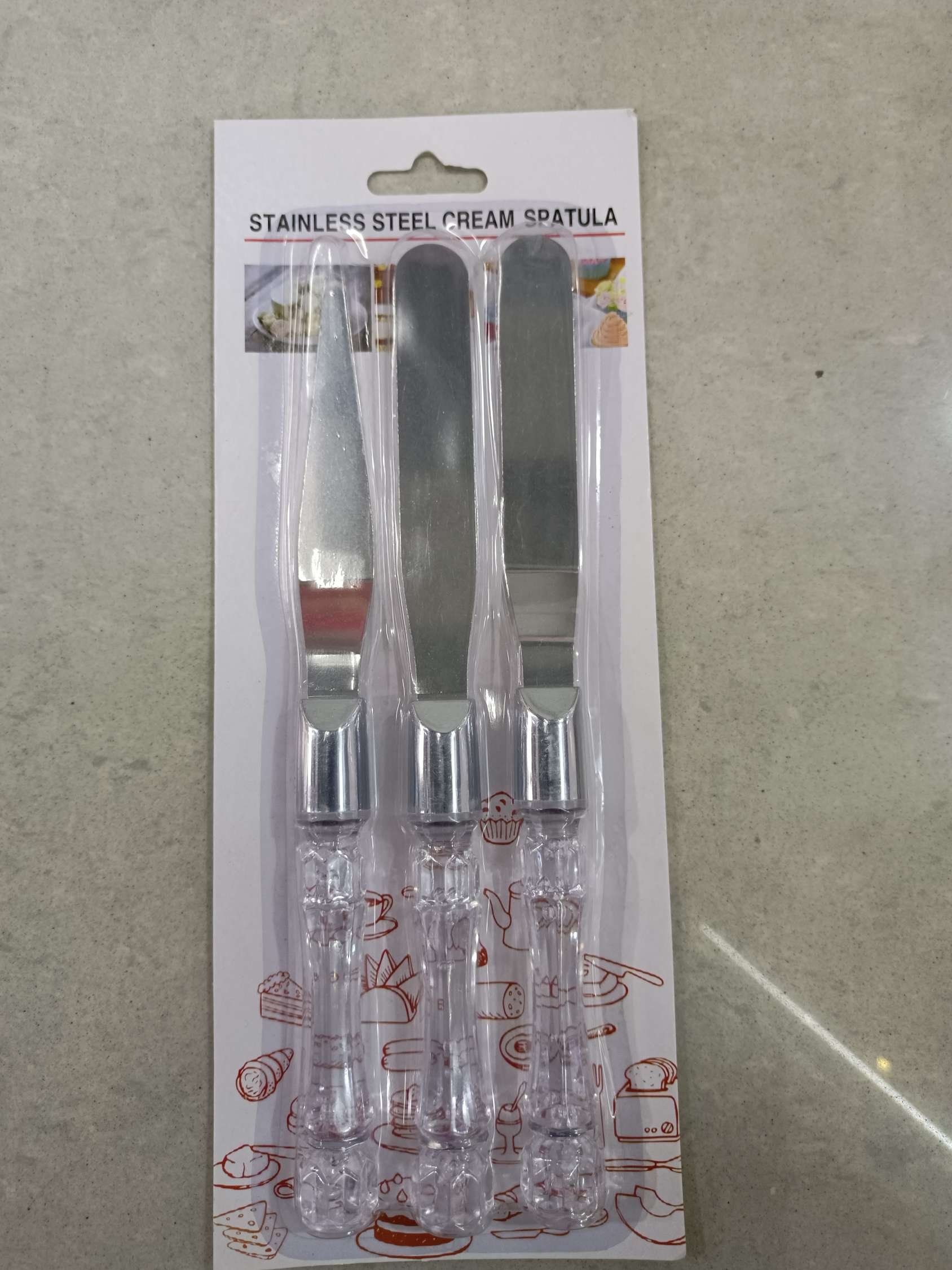 奶油刮刀/抹刀工具/蛋糕果酱抹平产品图