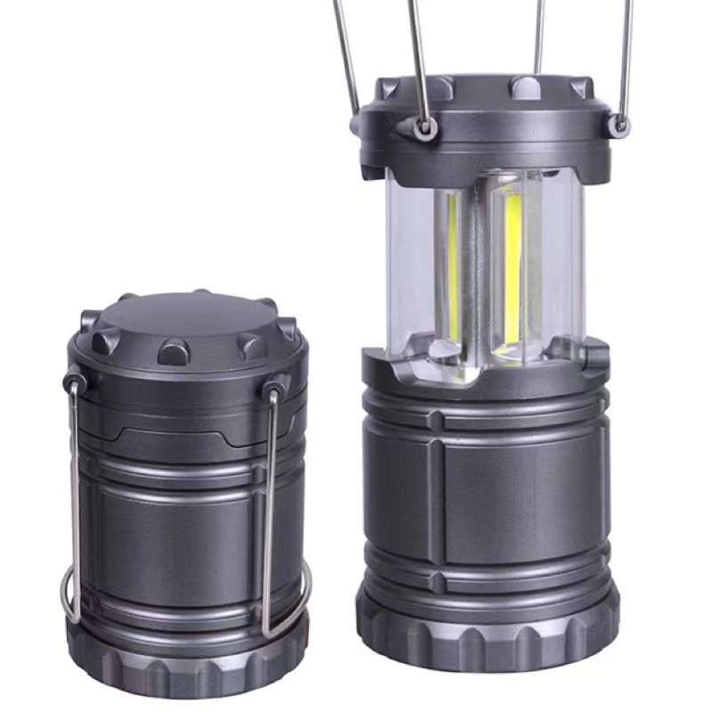 Battery-powered COB horse lamp, outdoor camping lighting lamp, telescopic lighting portable lamp Specification image