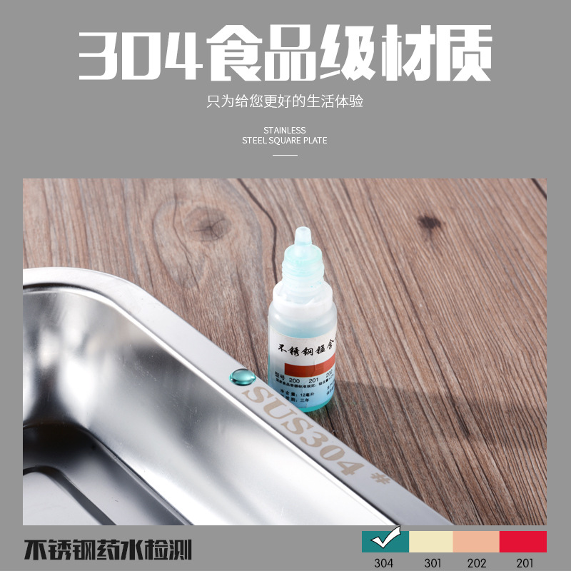 方盘/份数盘/不锈钢方盘细节图