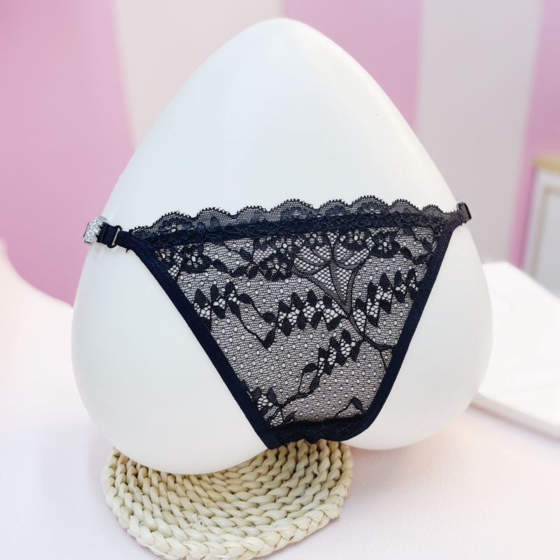 The Mystery of the Magic Box: Pure Desire Temptation, Comfortable Breathable, low-waisted French triangle underwear, Sexy Full lace, see-through thong