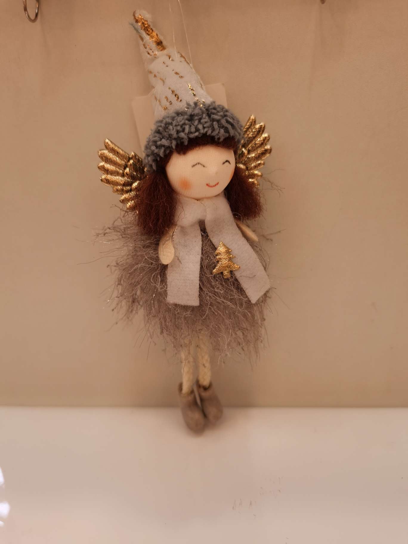 圣诞产品/圣诞娃娃/圣诞挂件白底实物图